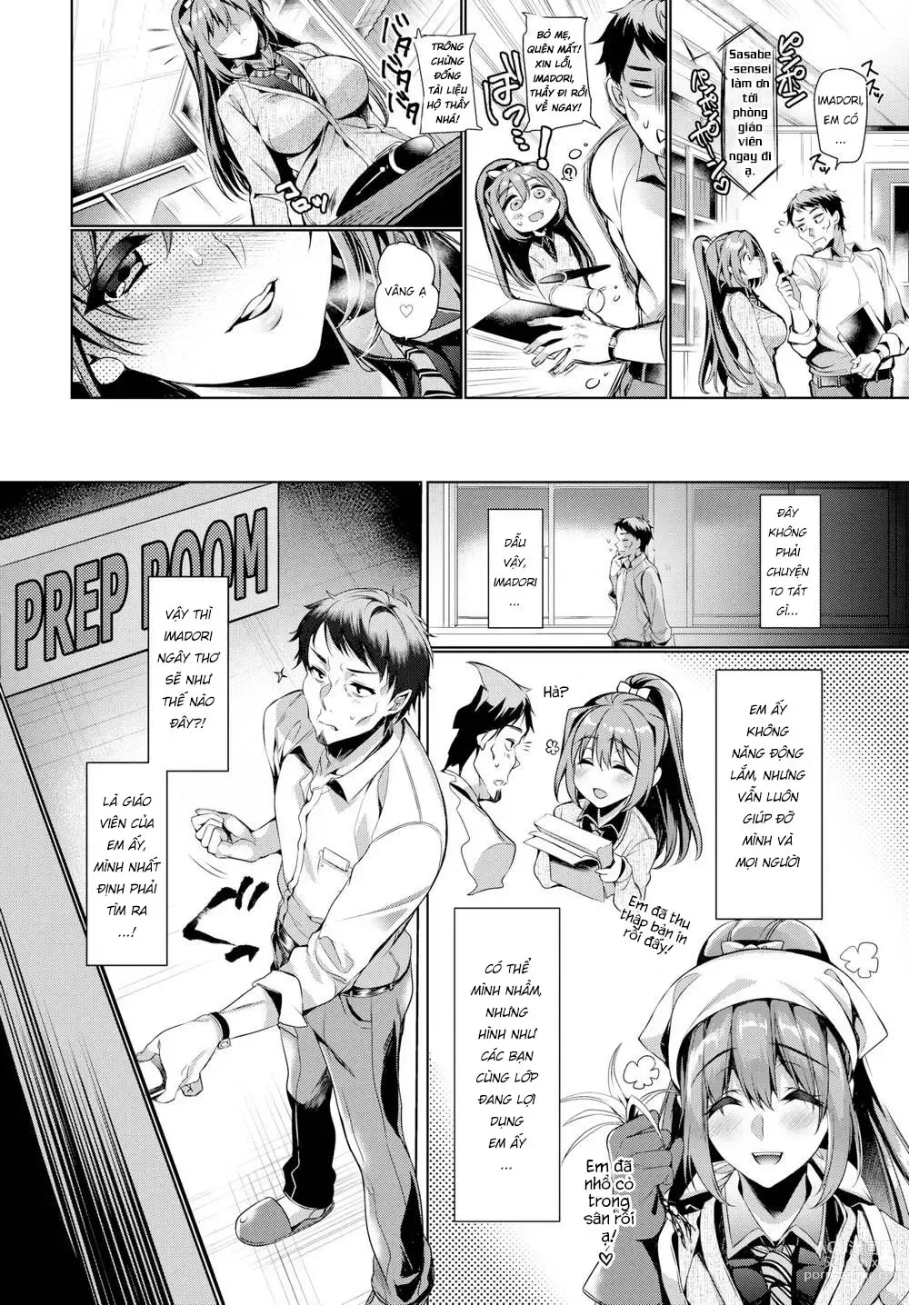 Page 6 of doujinshi Xin hãy chú ý đến tình cảm của em đi, Sensei!
