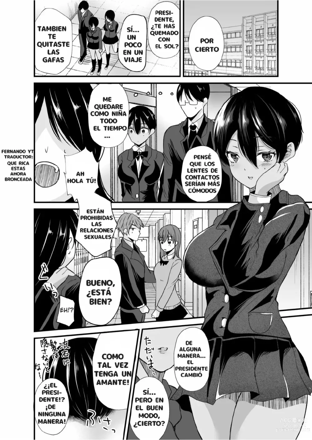 Page 21 of doujinshi Seitokaichou no Karei naru Nyotaika Kiroku