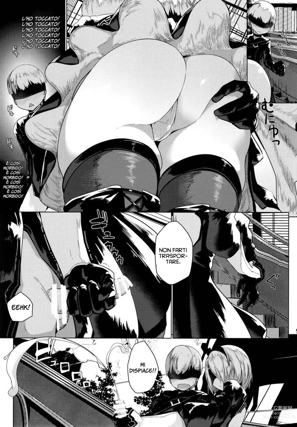 Page 10 of doujinshi Horny Androids