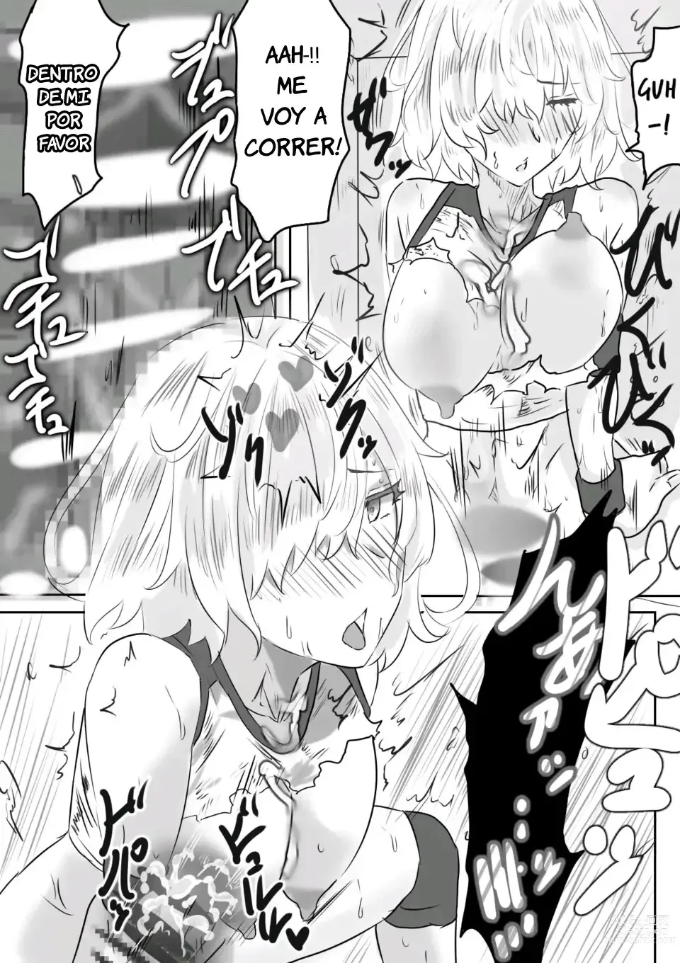 Page 12 of doujinshi Sexo silencioso con Mash
