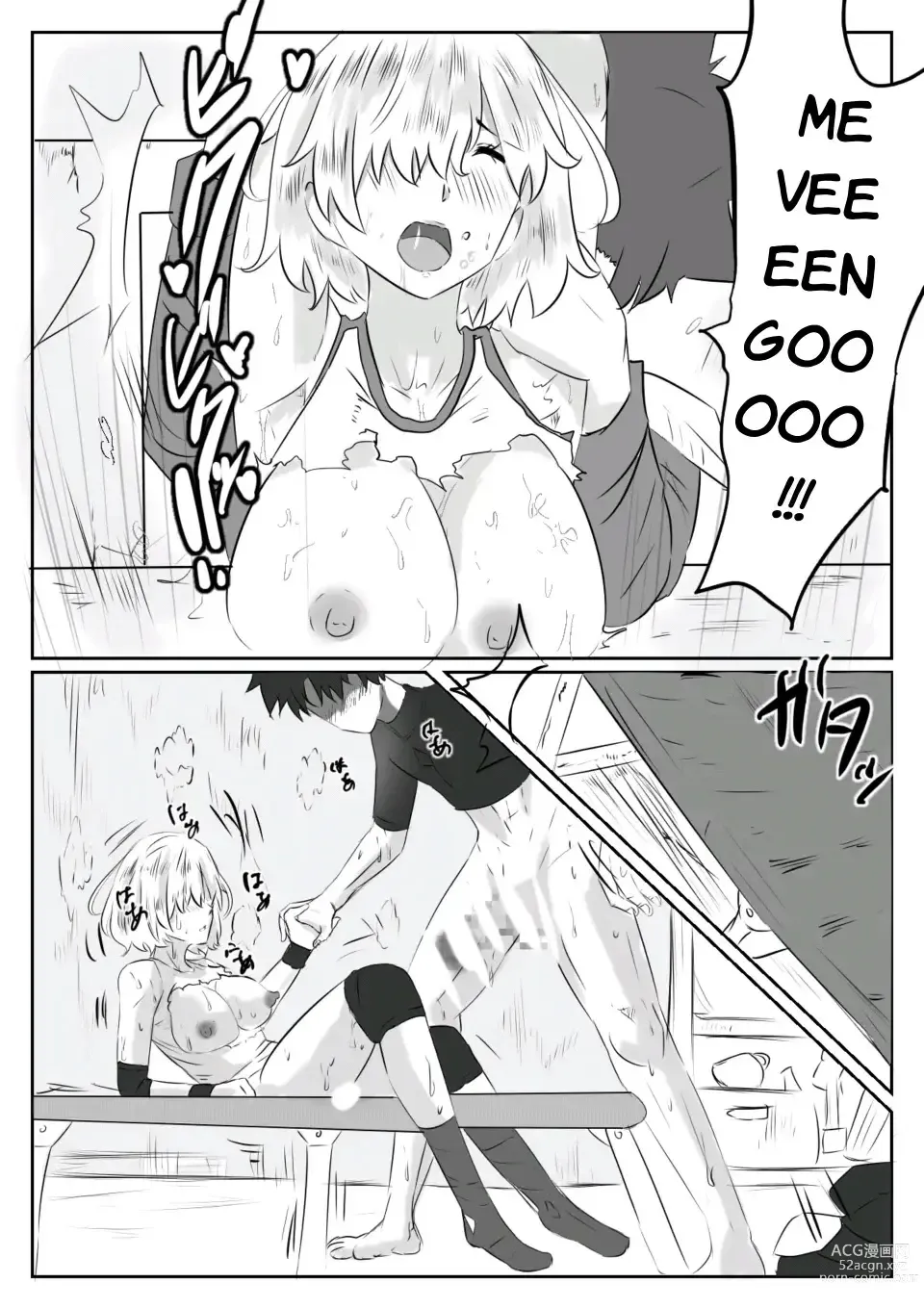 Page 7 of doujinshi Sexo silencioso con Mash