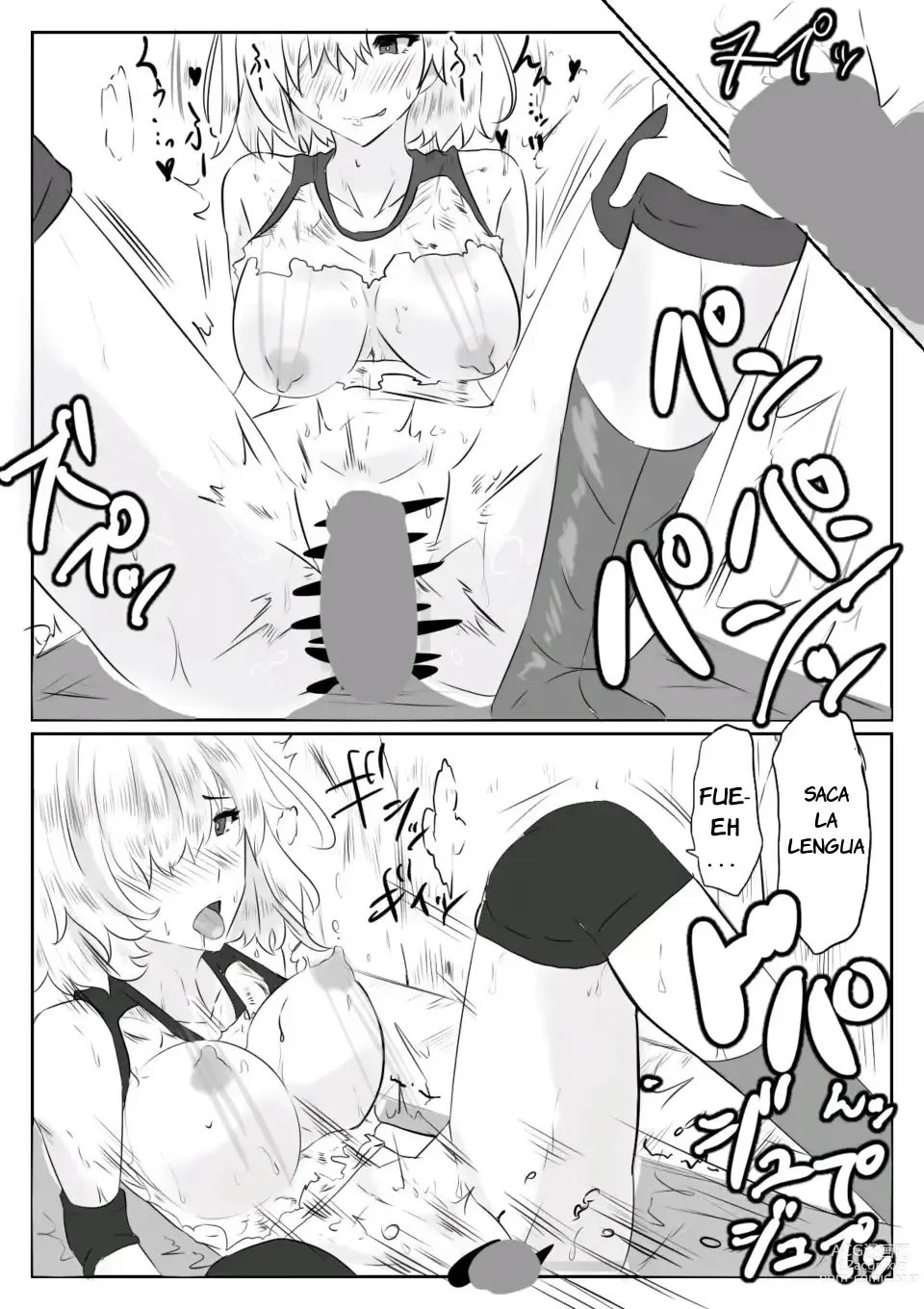 Page 8 of doujinshi Sexo silencioso con Mash