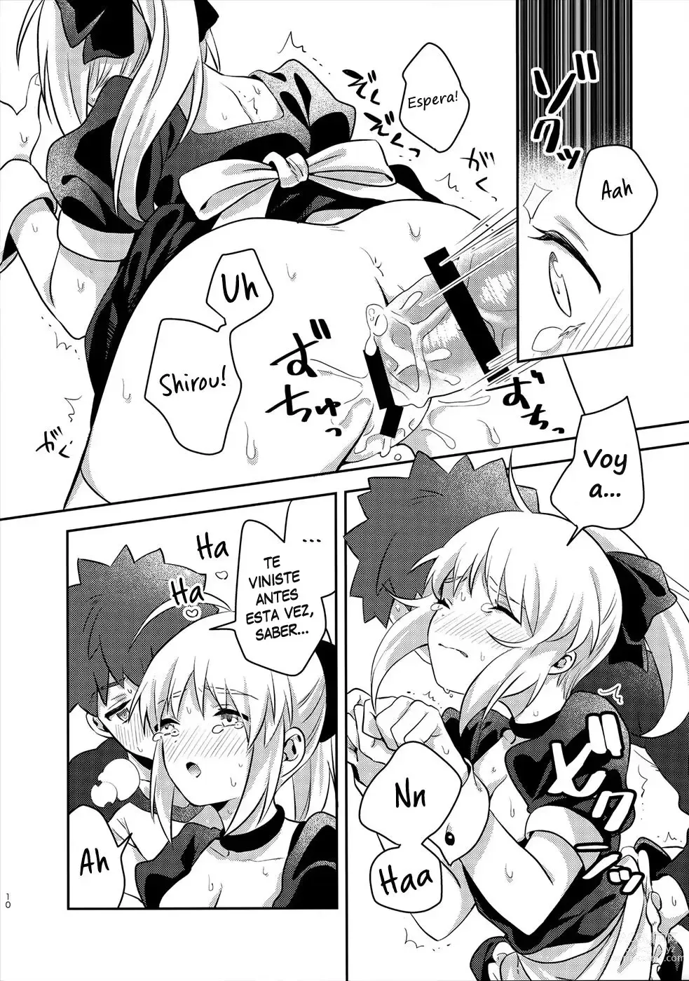 Page 9 of doujinshi Maid xxx Shinai to Derarenai Heya