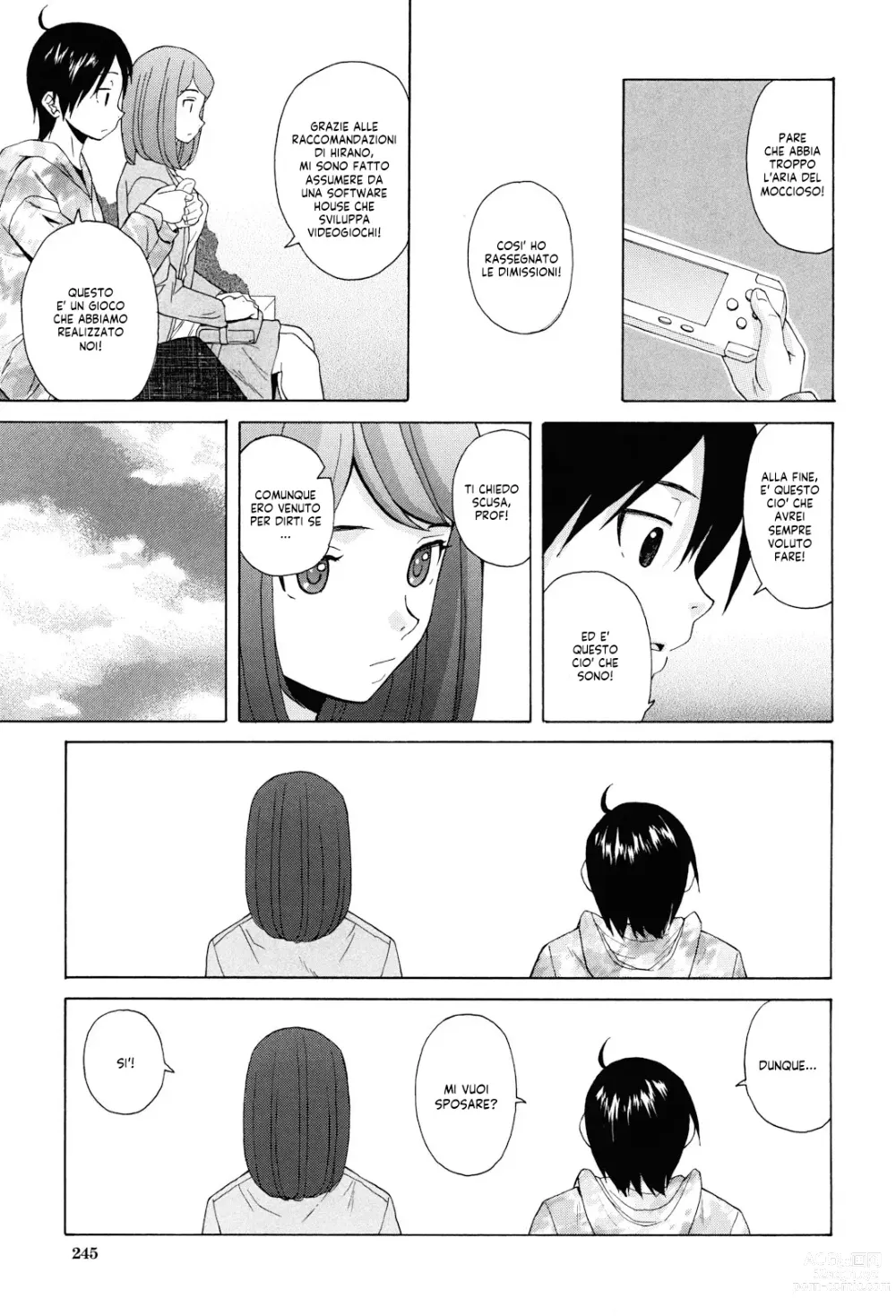 Page 246 of manga Sei Gentilmente Desiderato dalla tua Prof (decensored)