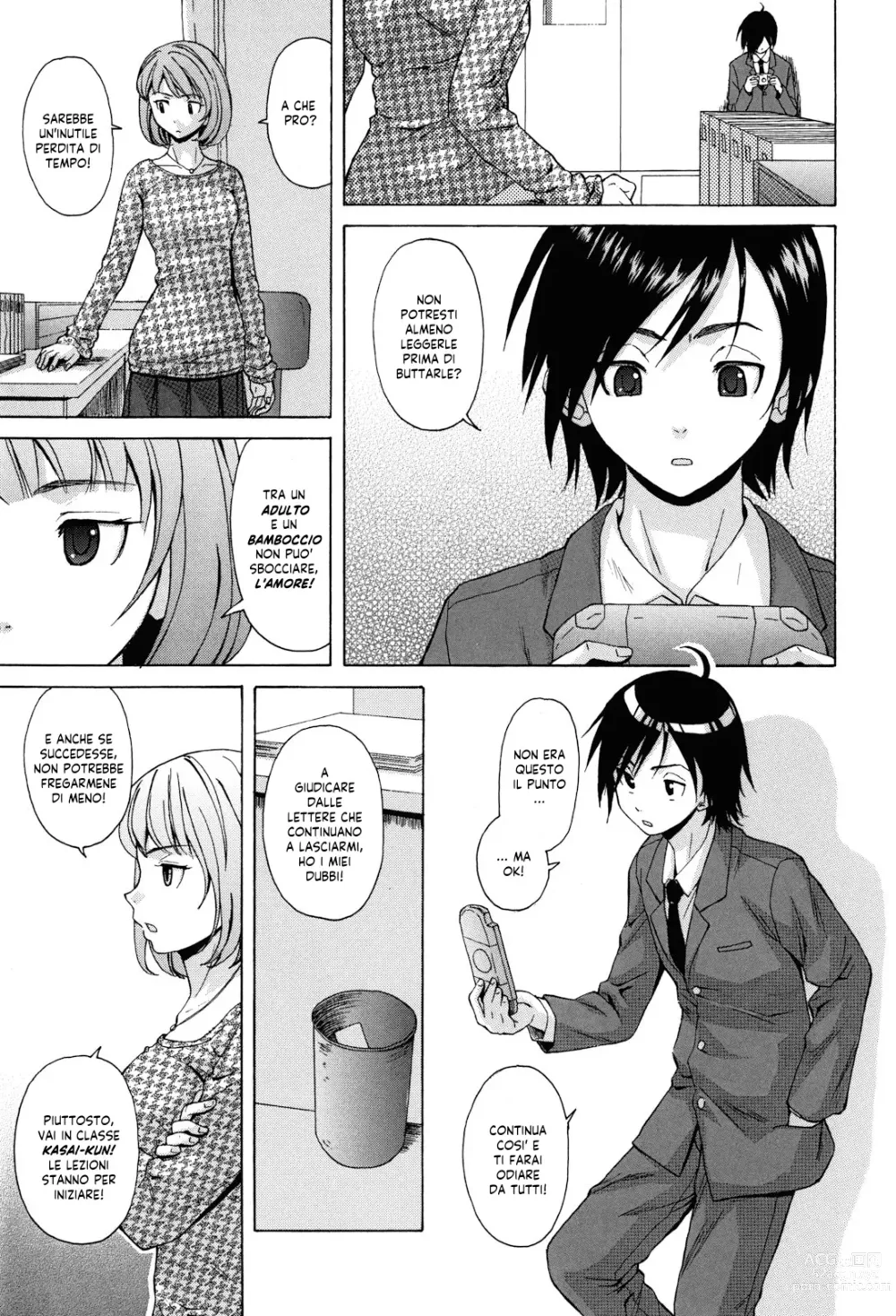 Page 8 of manga Sei Gentilmente Desiderato dalla tua Prof (decensored)