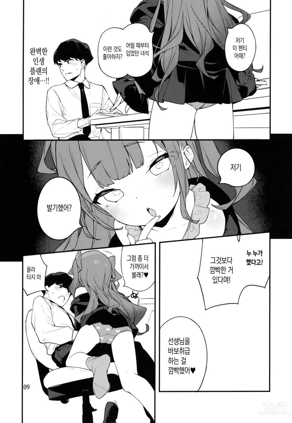 Page 8 of doujinshi 메스가키님의 말씀대로