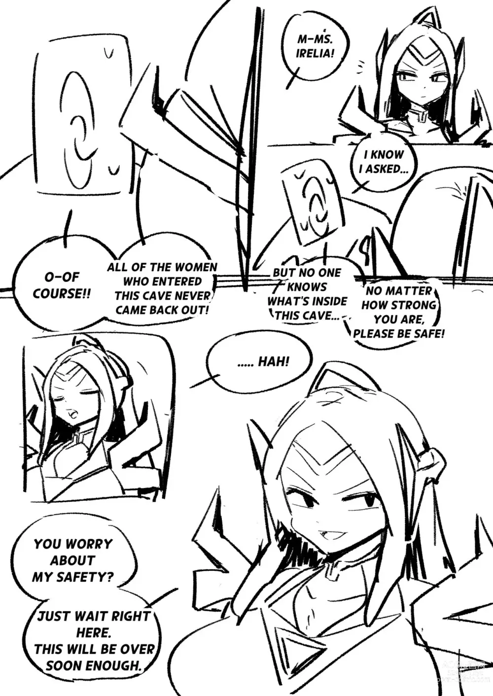 Page 2 of doujinshi Irelia Personality Excretion