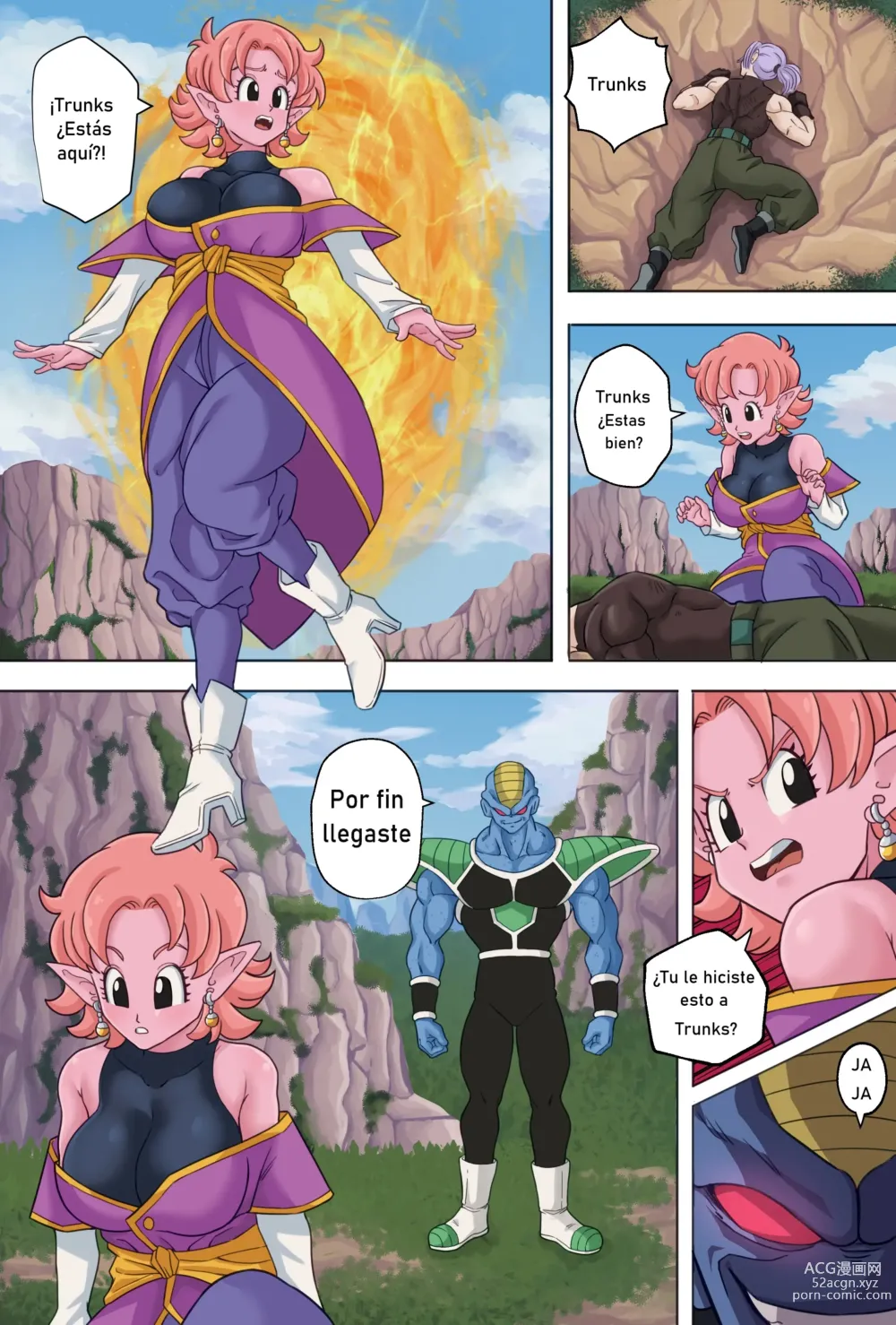 Page 2 of doujinshi AxlexCima: The Ginyu Saga! Pt.7!