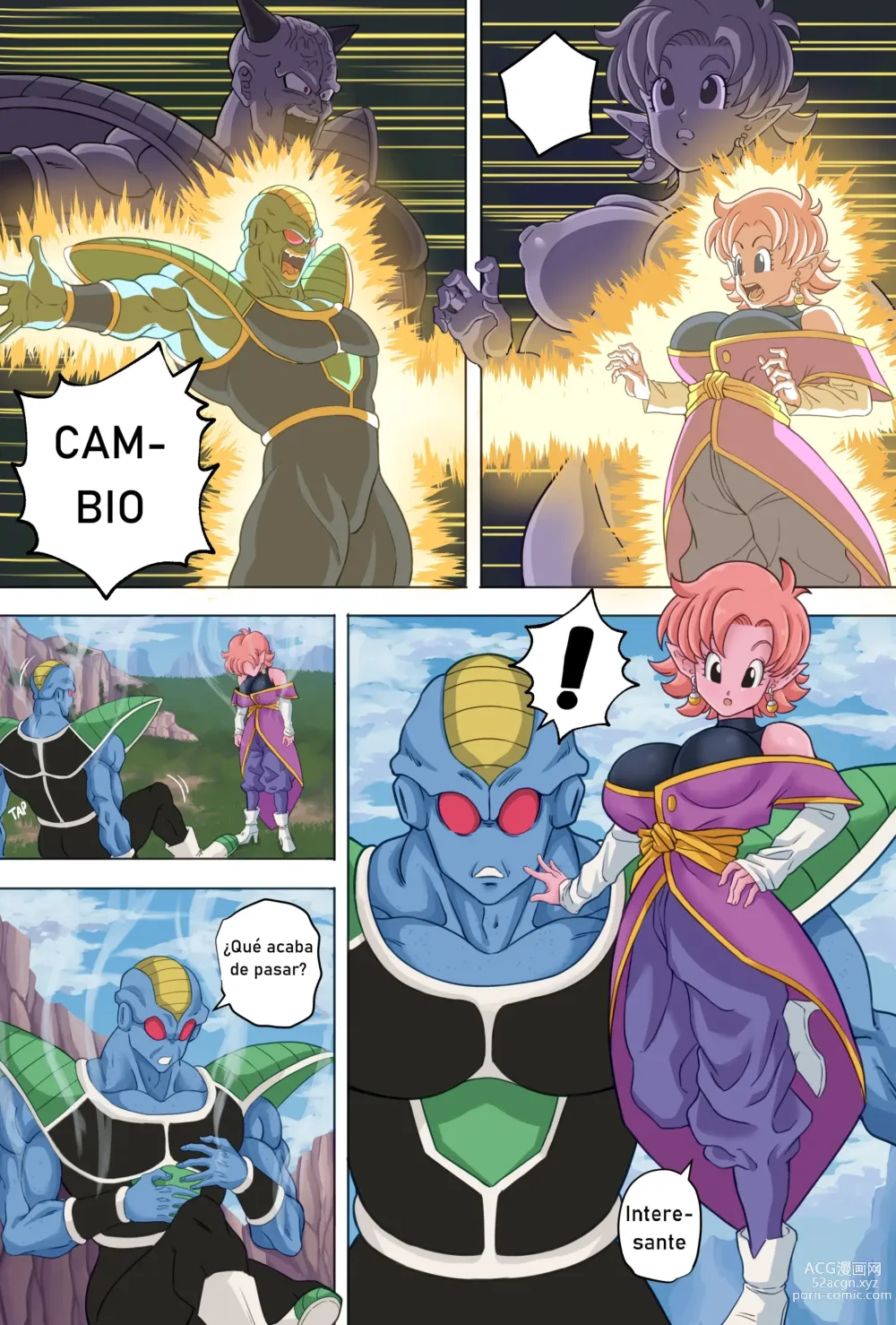 Page 3 of doujinshi AxlexCima: The Ginyu Saga! Pt.7!