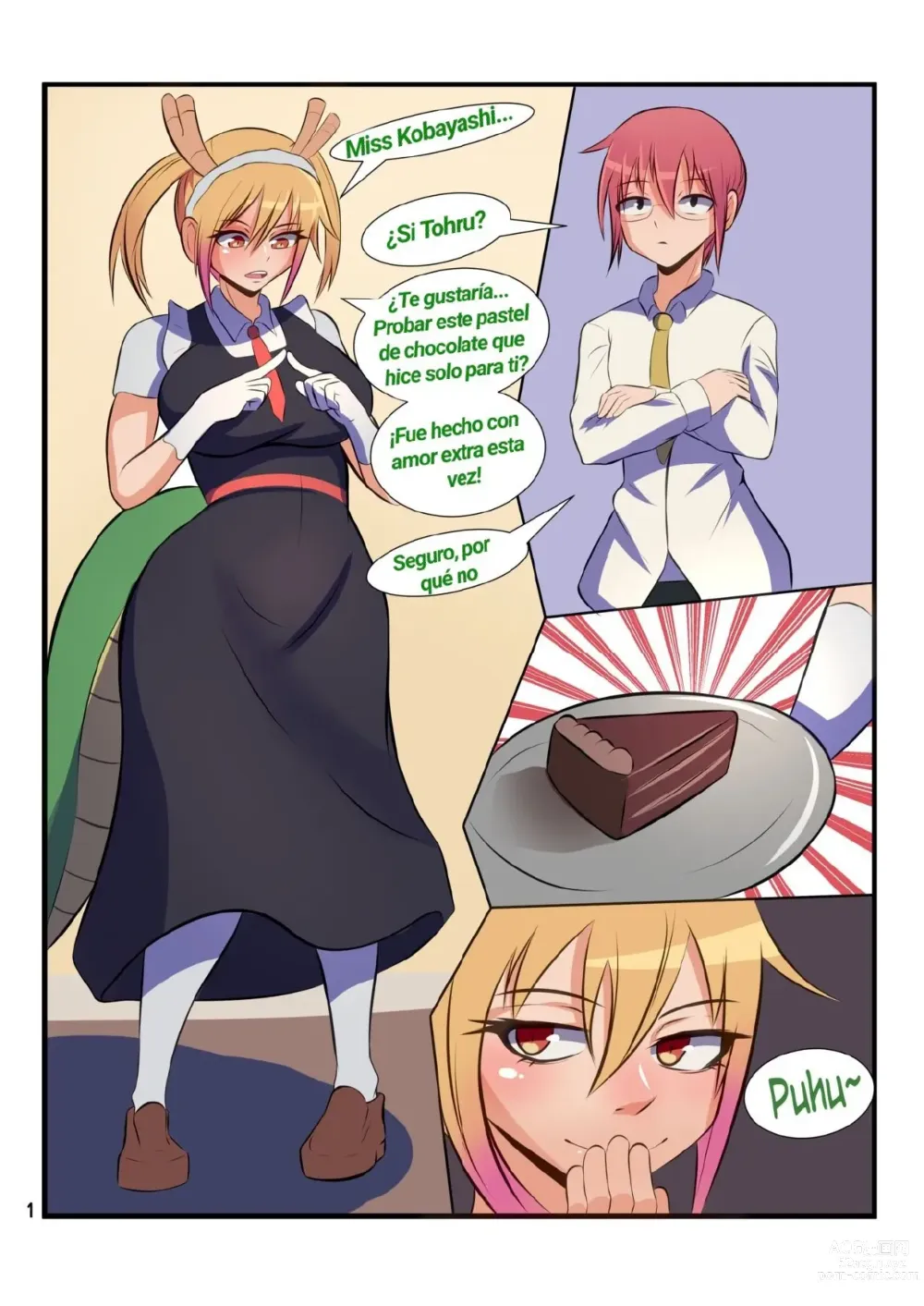 Page 2 of doujinshi Dragon Tricks!