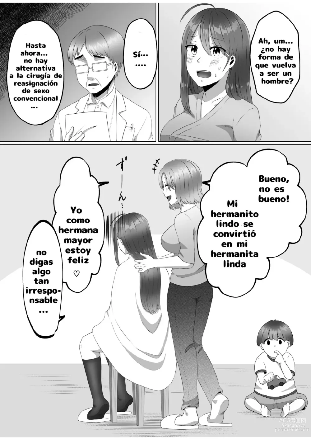Page 5 of doujinshi ¿Porque me convertí en una mujer?