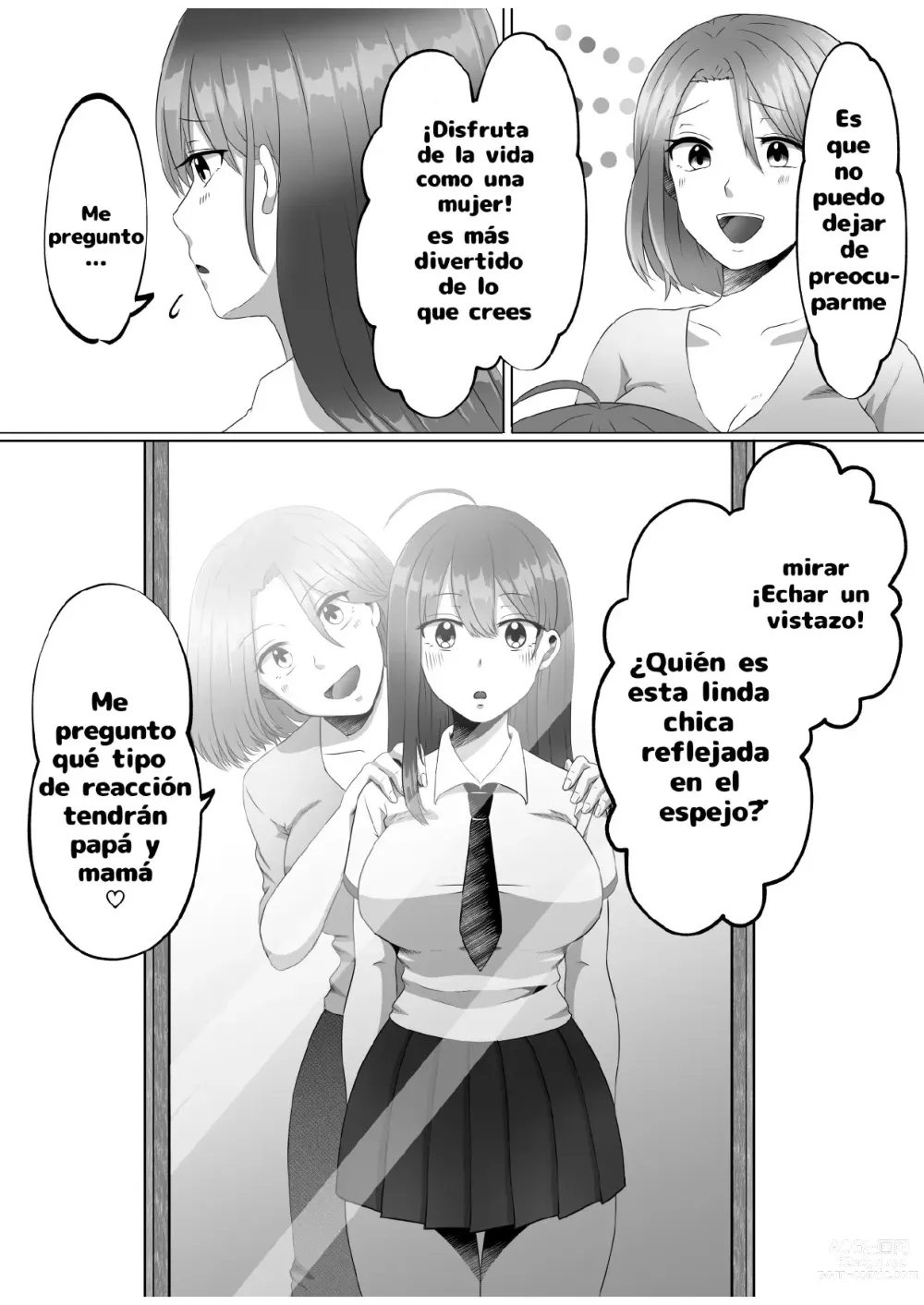 Page 6 of doujinshi ¿Porque me convertí en una mujer?