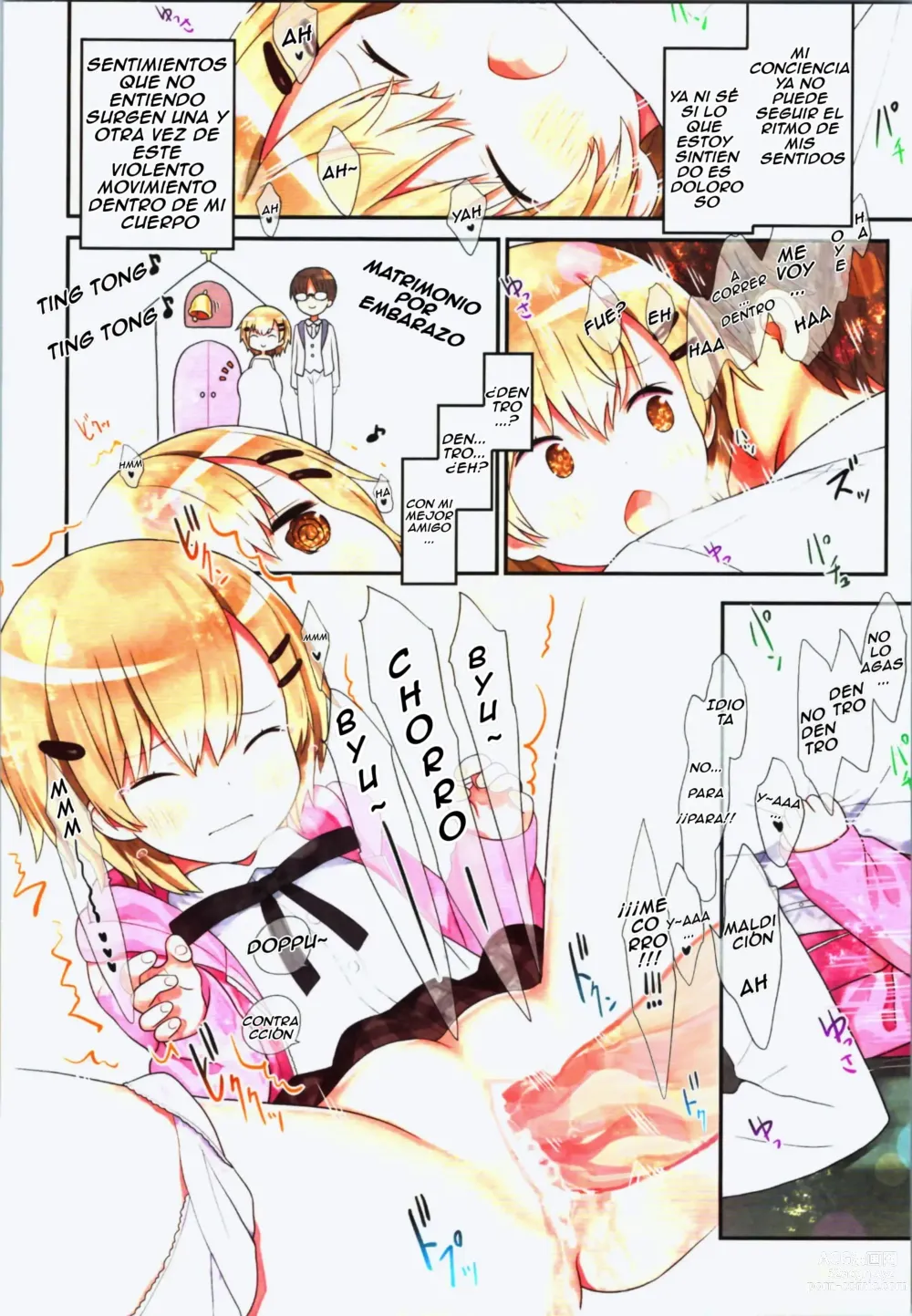 Page 30 of doujinshi TS Shoujo Ryou-chan no Mesu Ochi