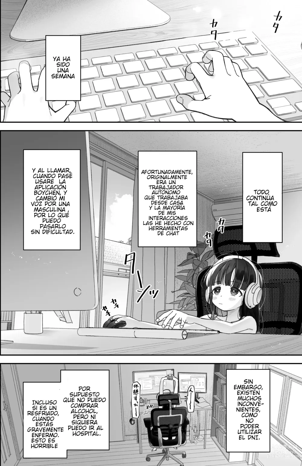 Page 15 of doujinshi TS Loli Oji-san no Bouken Onanie Hen