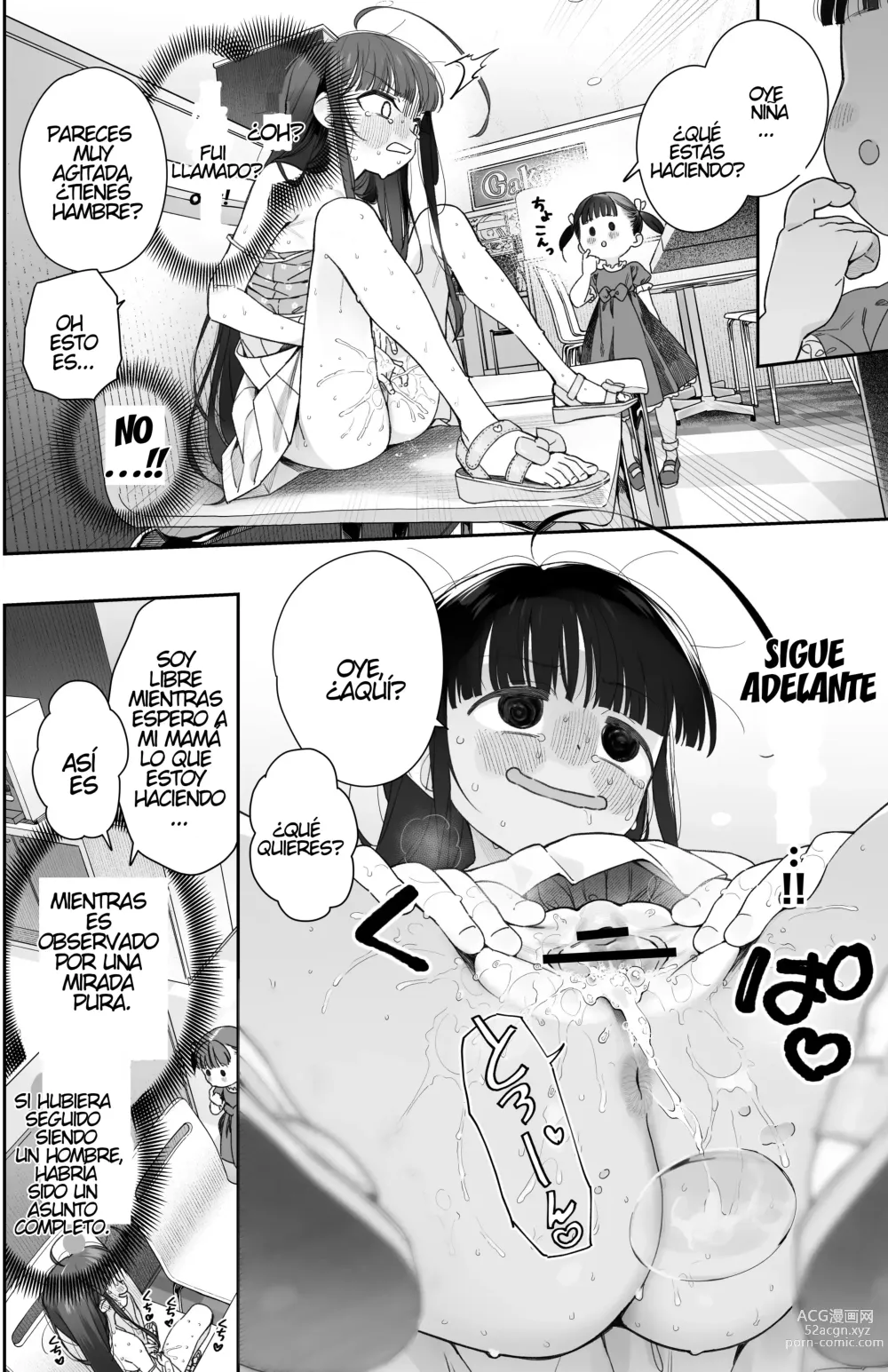 Page 35 of doujinshi TS Loli Oji-san no Bouken Onanie Hen