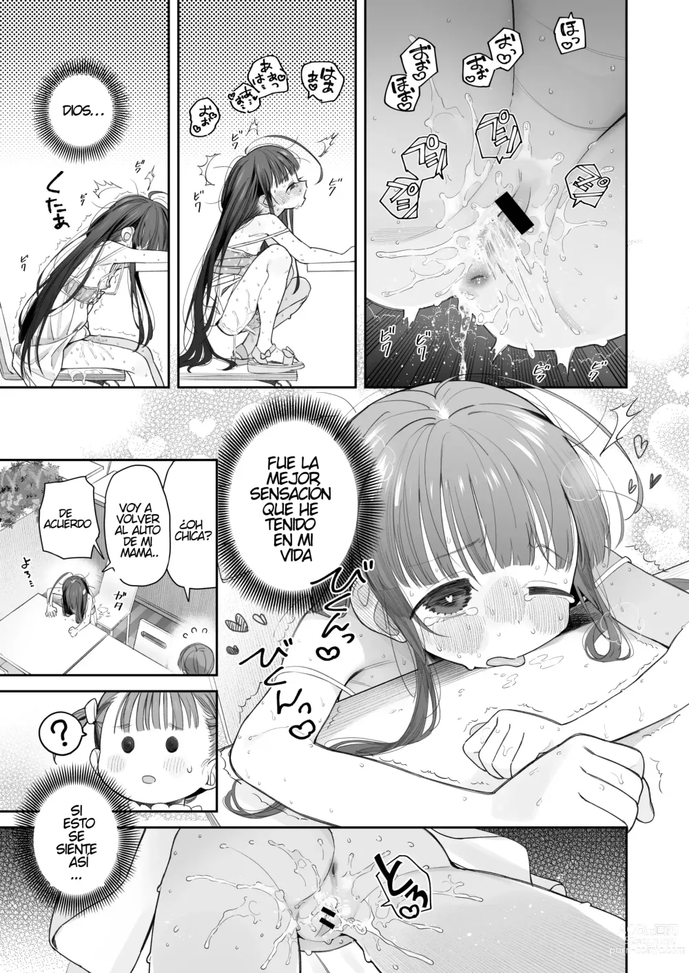 Page 38 of doujinshi TS Loli Oji-san no Bouken Onanie Hen