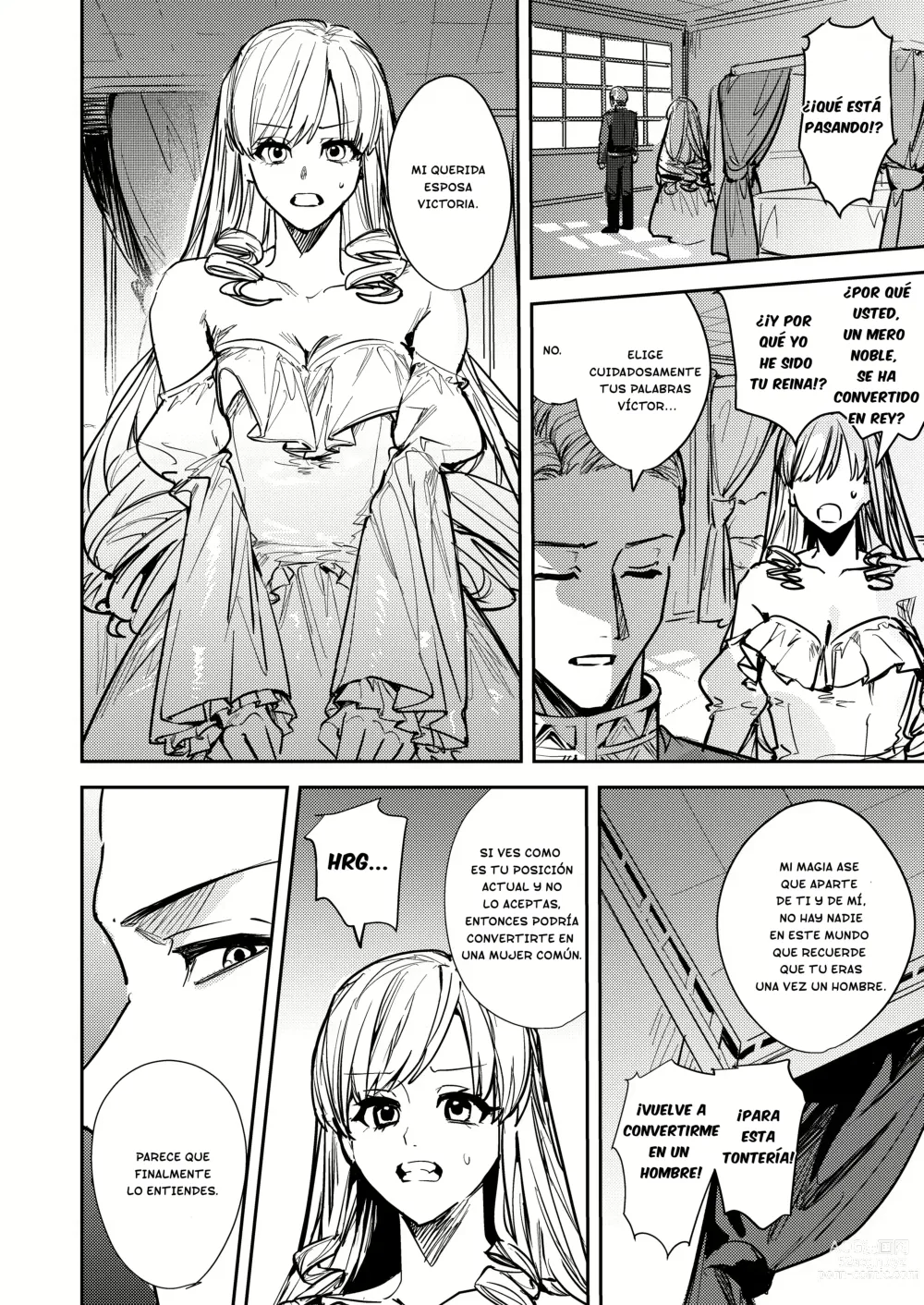 Page 9 of doujinshi Ubawareta Tachiba ~Ou kara Ouhi e to Kaerareta Ore~