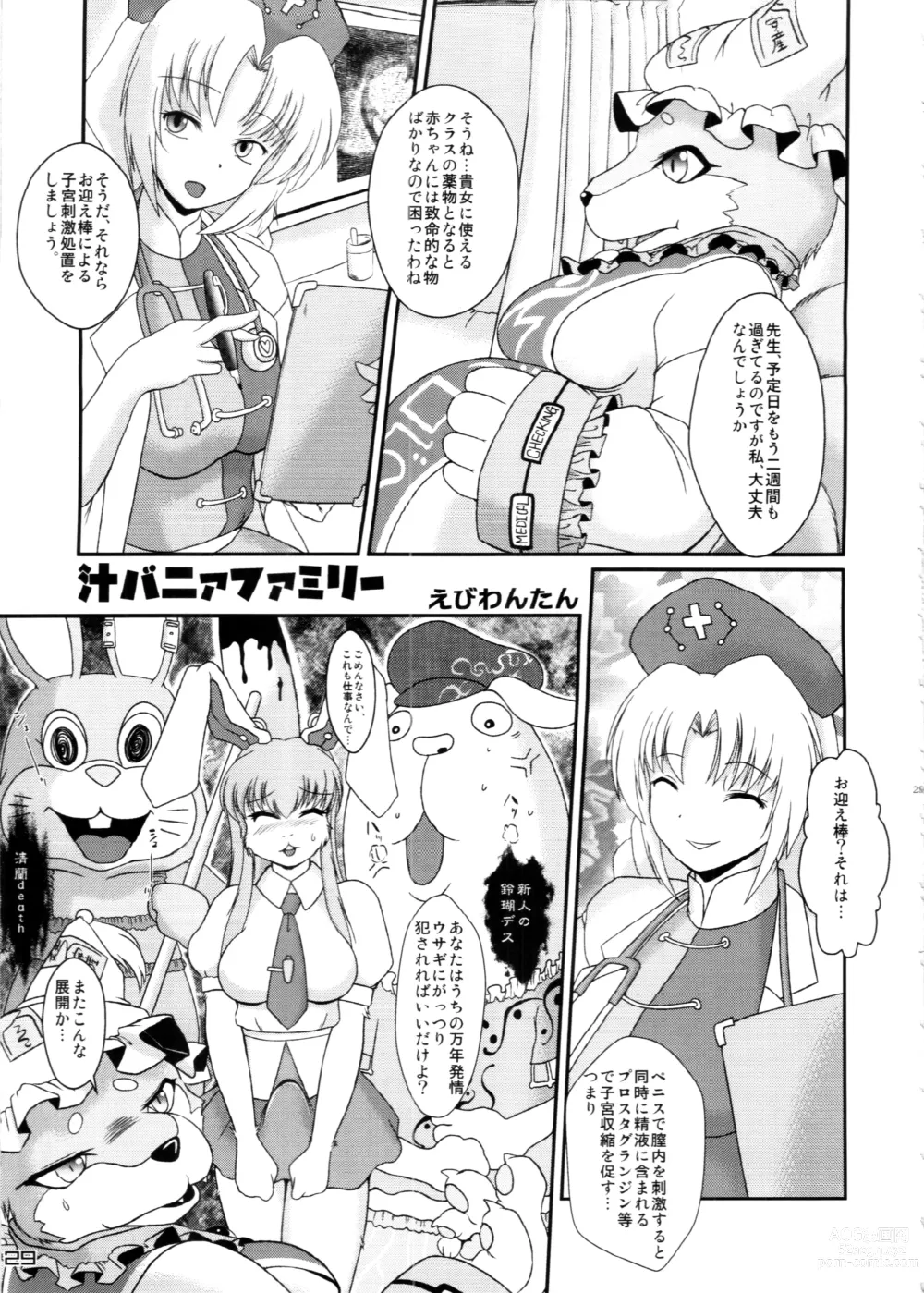 Page 29 of doujinshi Touhou PLUMFUR 4