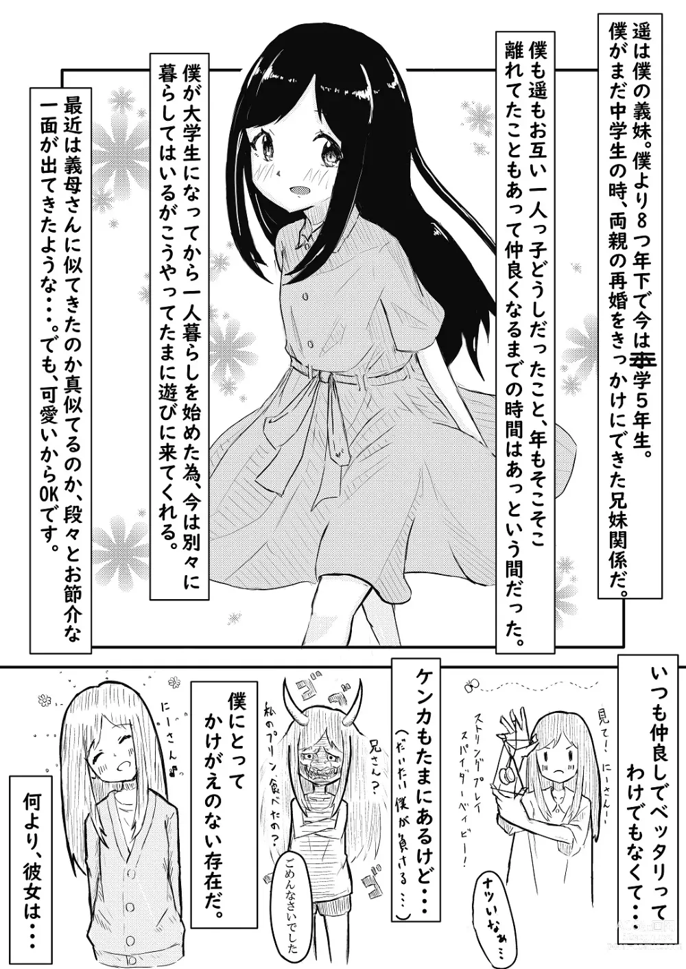 Page 4 of doujinshi Imouto ni Muchuu