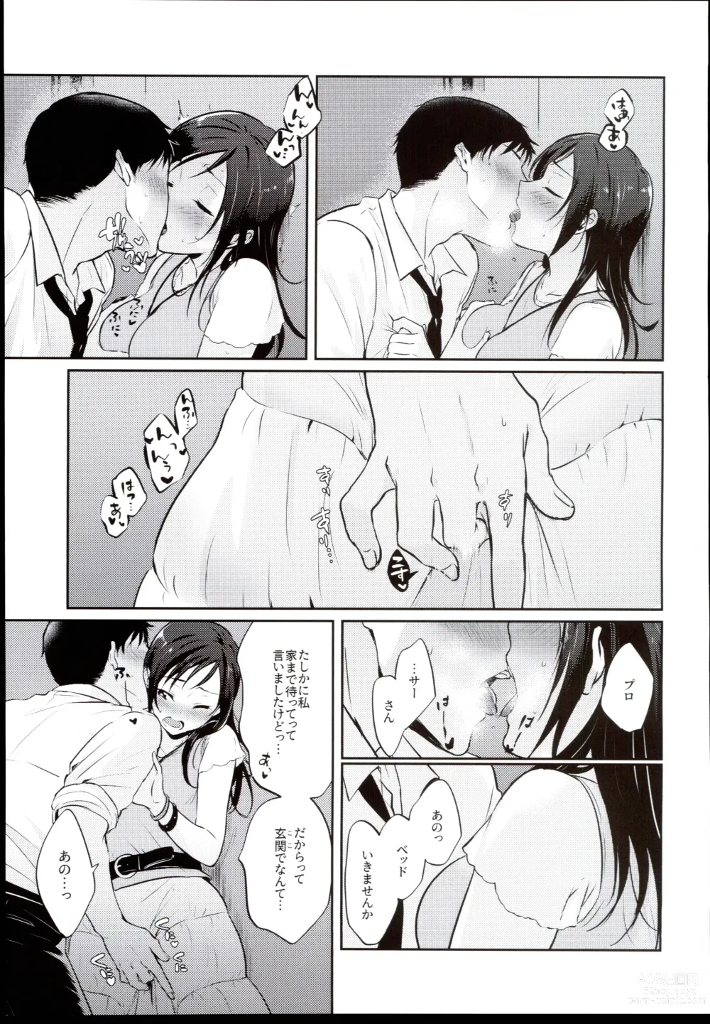 Page 9 of doujinshi Udaru You na,