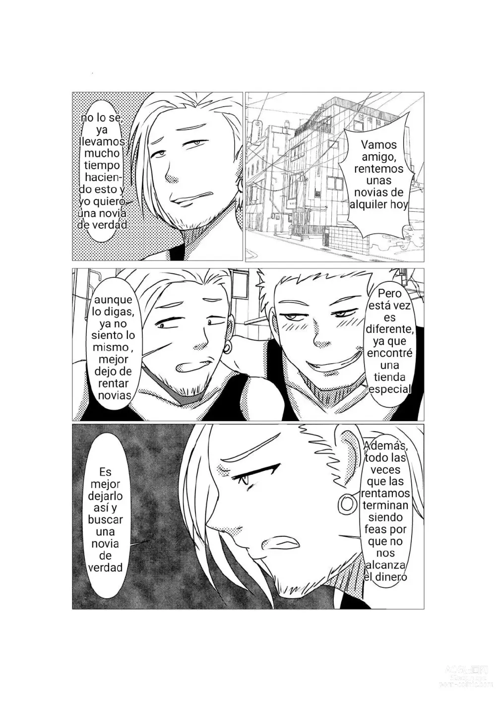 Page 2 of doujinshi In the body of a rental girlfriend