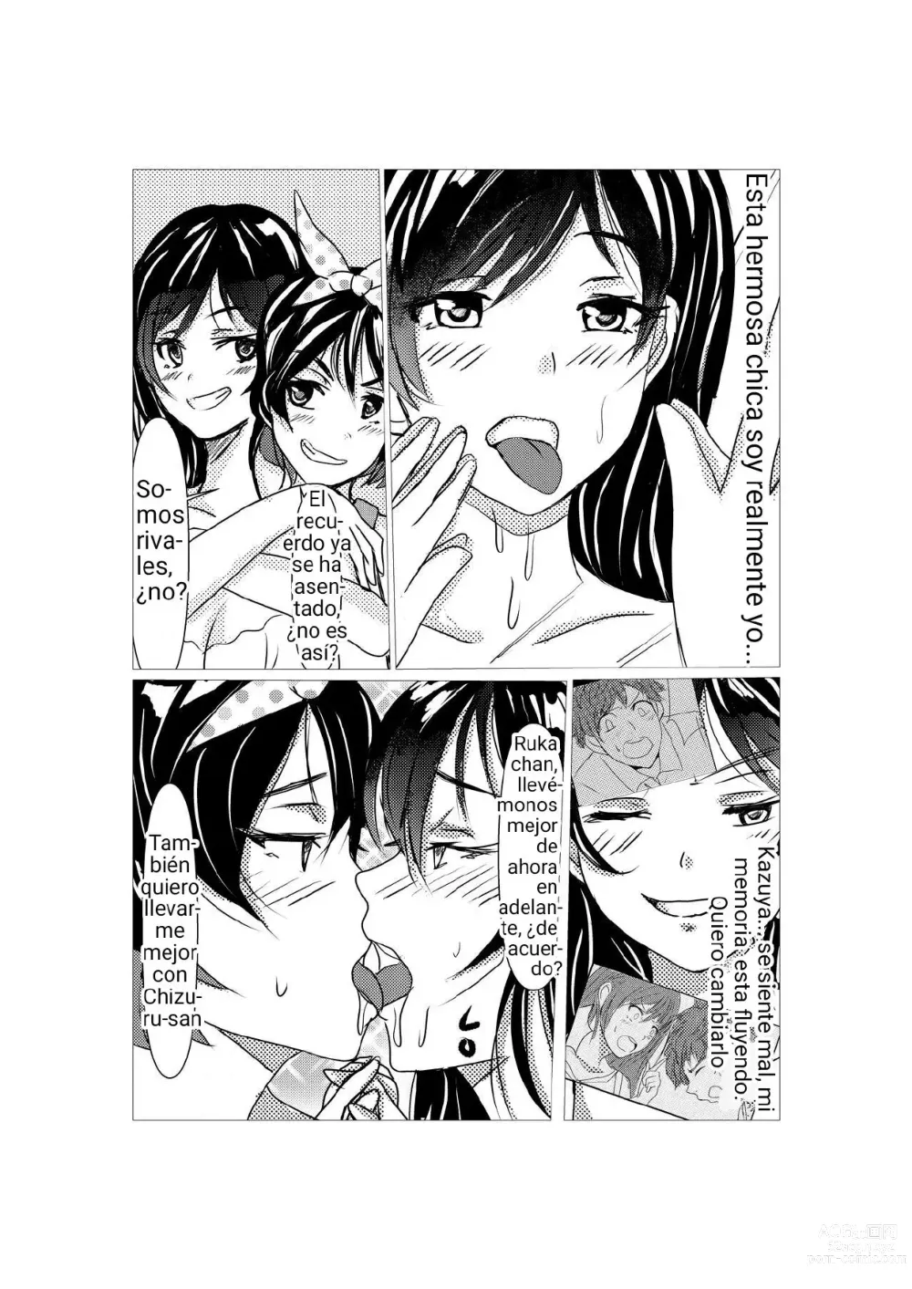 Page 13 of doujinshi In the body of a rental girlfriend