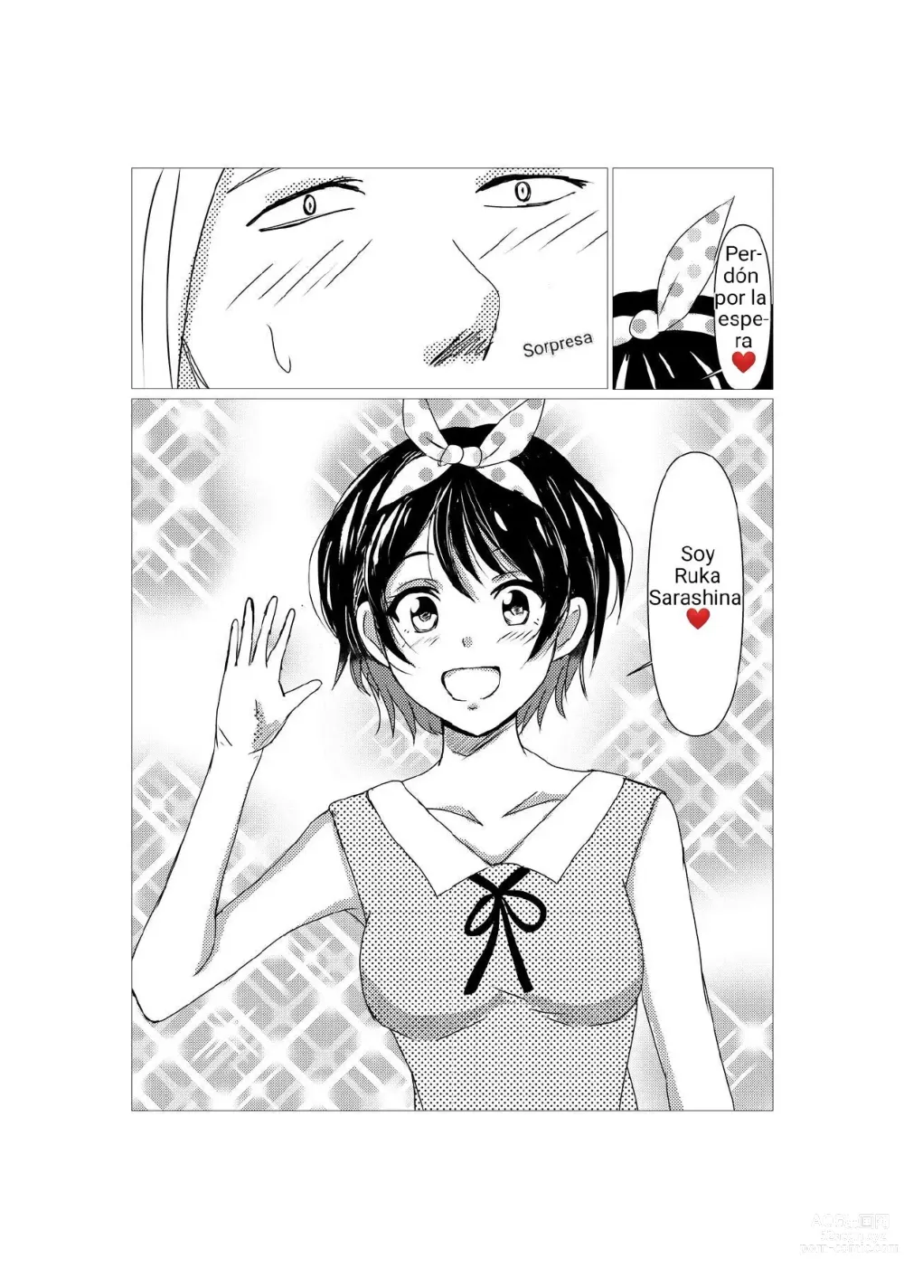 Page 3 of doujinshi In the body of a rental girlfriend