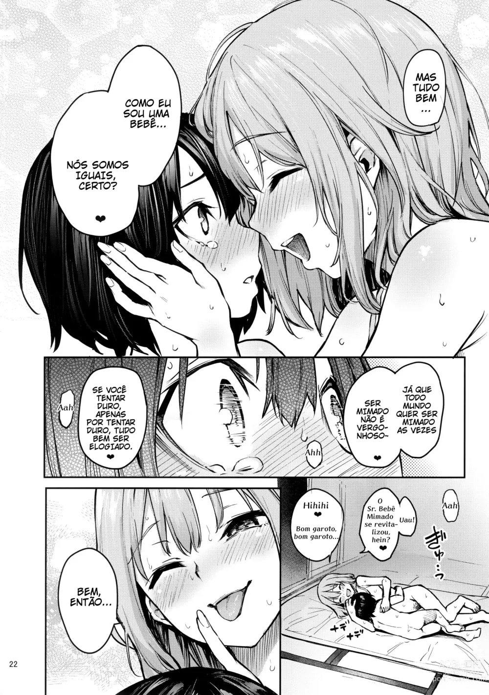 Page 21 of doujinshi Eu virei uma bebê