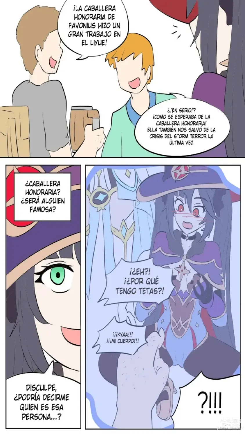 Page 10 of doujinshi Mona´s Destination