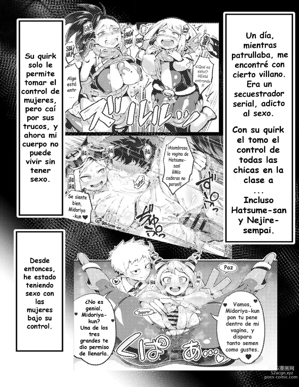 Page 2 of doujinshi Boku to Nottori Villain Nakademia Vol. 4