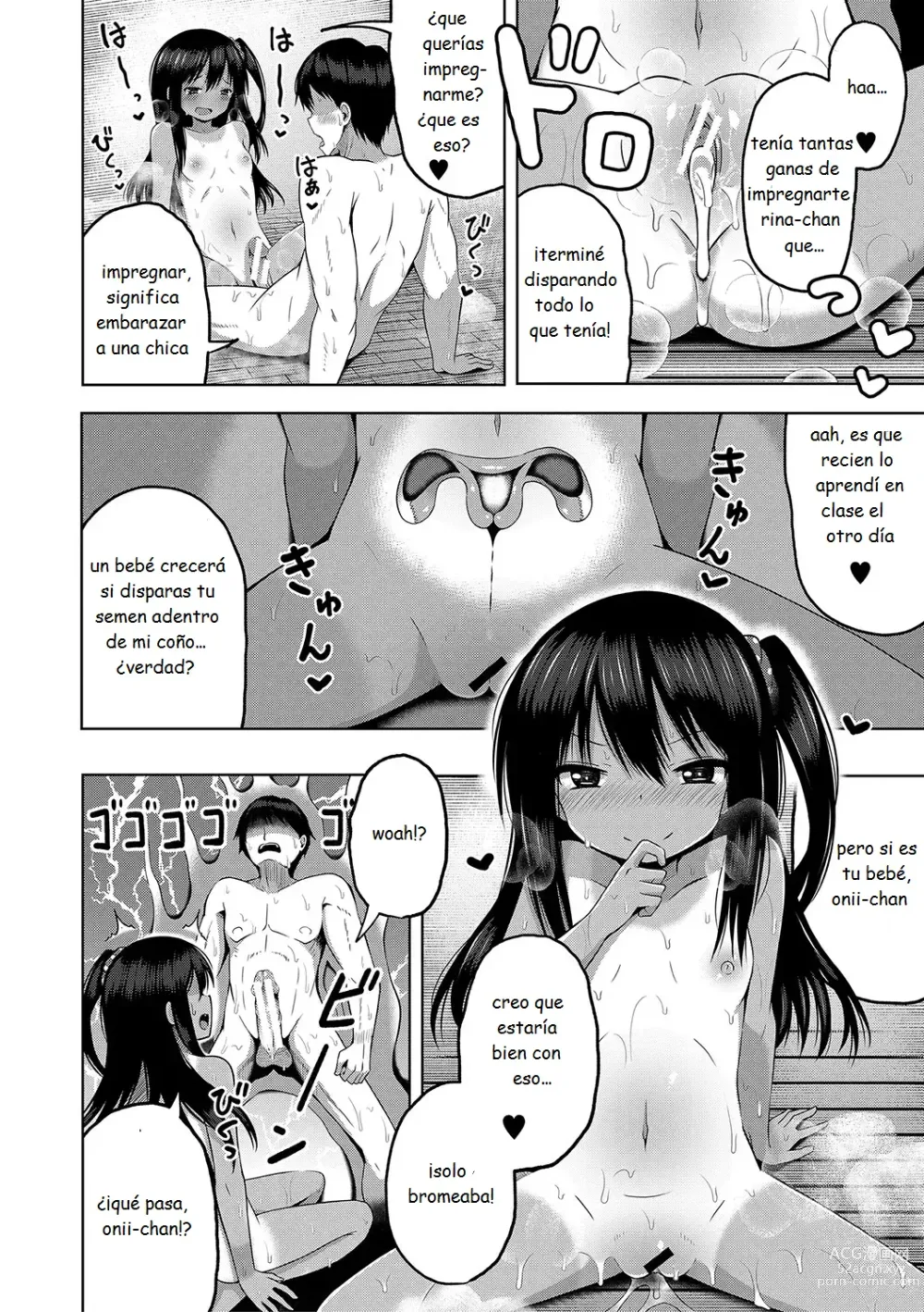 Page 23 of manga Ninshin Shoujo Mesugaki datte Haramitai!