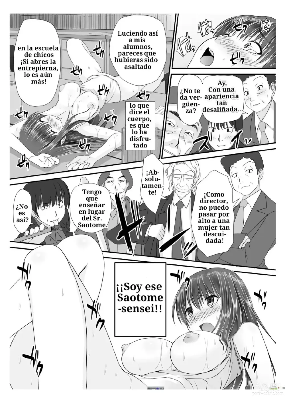 Page 25 of doujinshi Tennyuu Sensei ~Danshikou no Kiraware Kyoushi ga Nyotaika Shitara~ 1