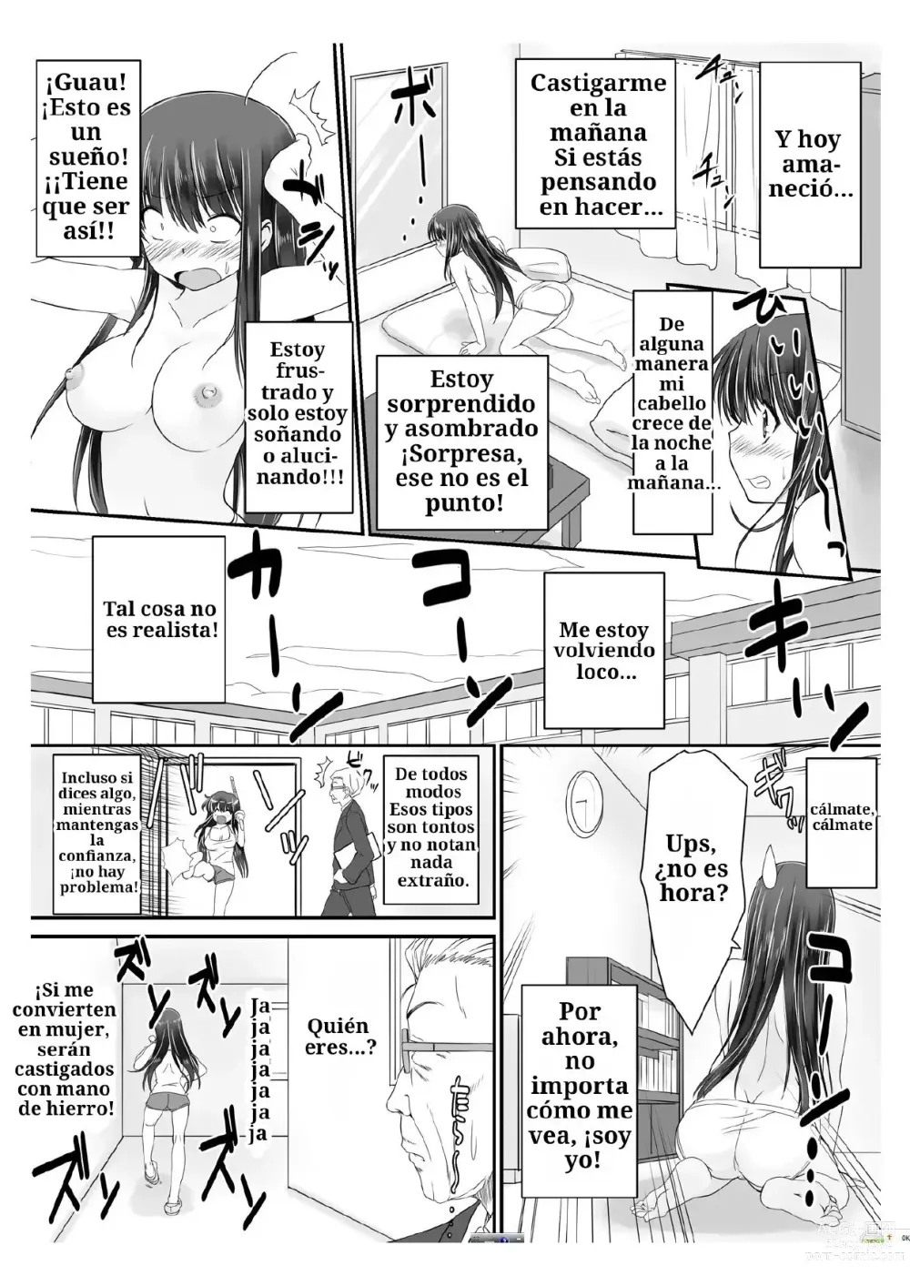 Page 4 of doujinshi Tennyuu Sensei ~Danshikou no Kiraware Kyoushi ga Nyotaika Shitara~ 1