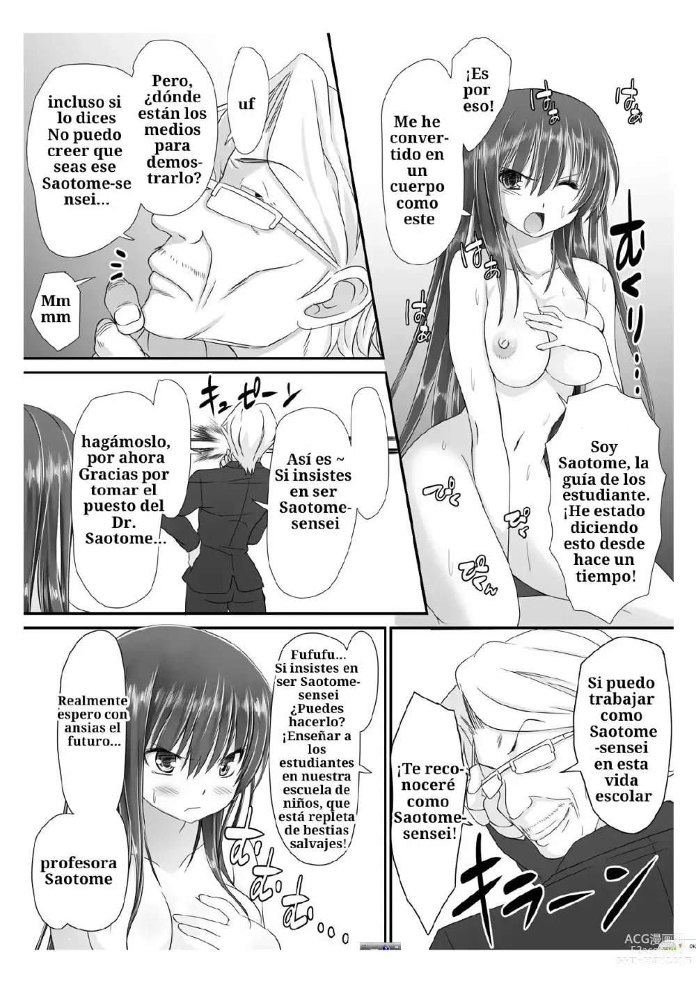 Page 31 of doujinshi Tennyuu Sensei ~Danshikou no Kiraware Kyoushi ga Nyotaika Shitara~ 1