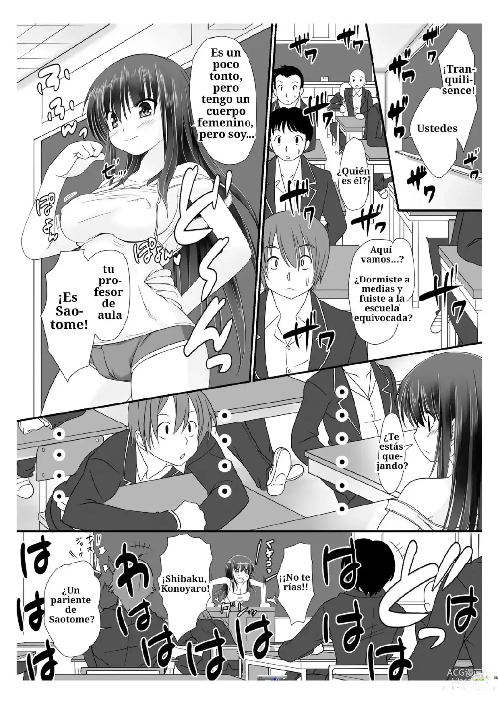 Page 5 of doujinshi Tennyuu Sensei ~Danshikou no Kiraware Kyoushi ga Nyotaika Shitara~ 1