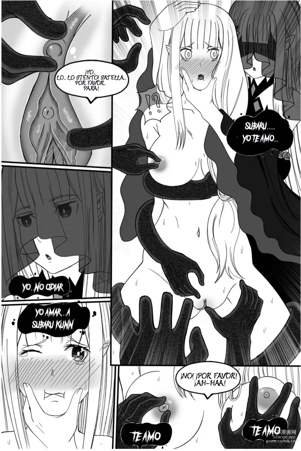 Page 4 of doujinshi Rezero: Return by Bodyswap!