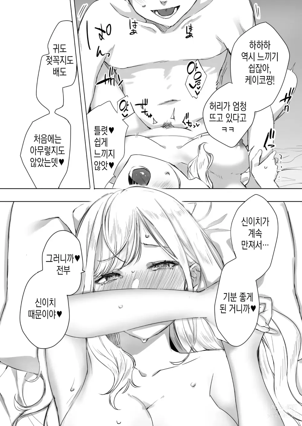 Page 24 of doujinshi 부탁하면 어지간하면 뭐든지 들어주는 소꿉친구 갸루