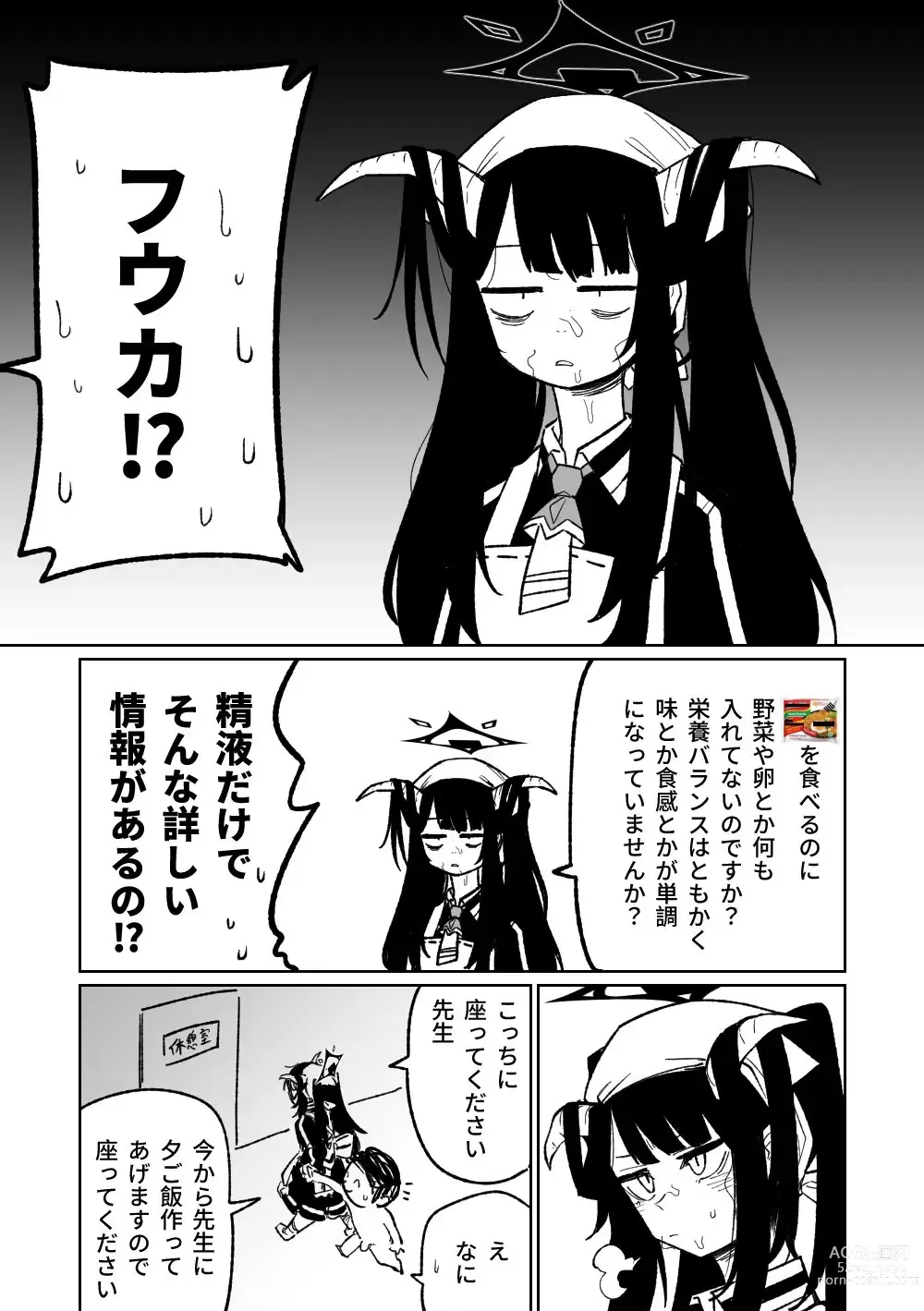 Page 8 of doujinshi 風華的飲食管理
