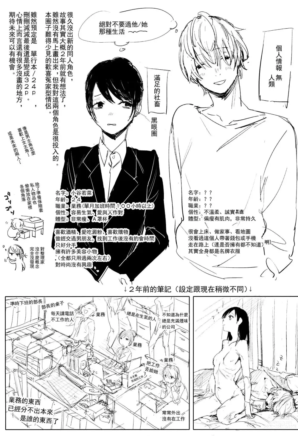 Page 34 of doujinshi 为什么要玩弄身为社畜的我 你到底是谁来着啊!?