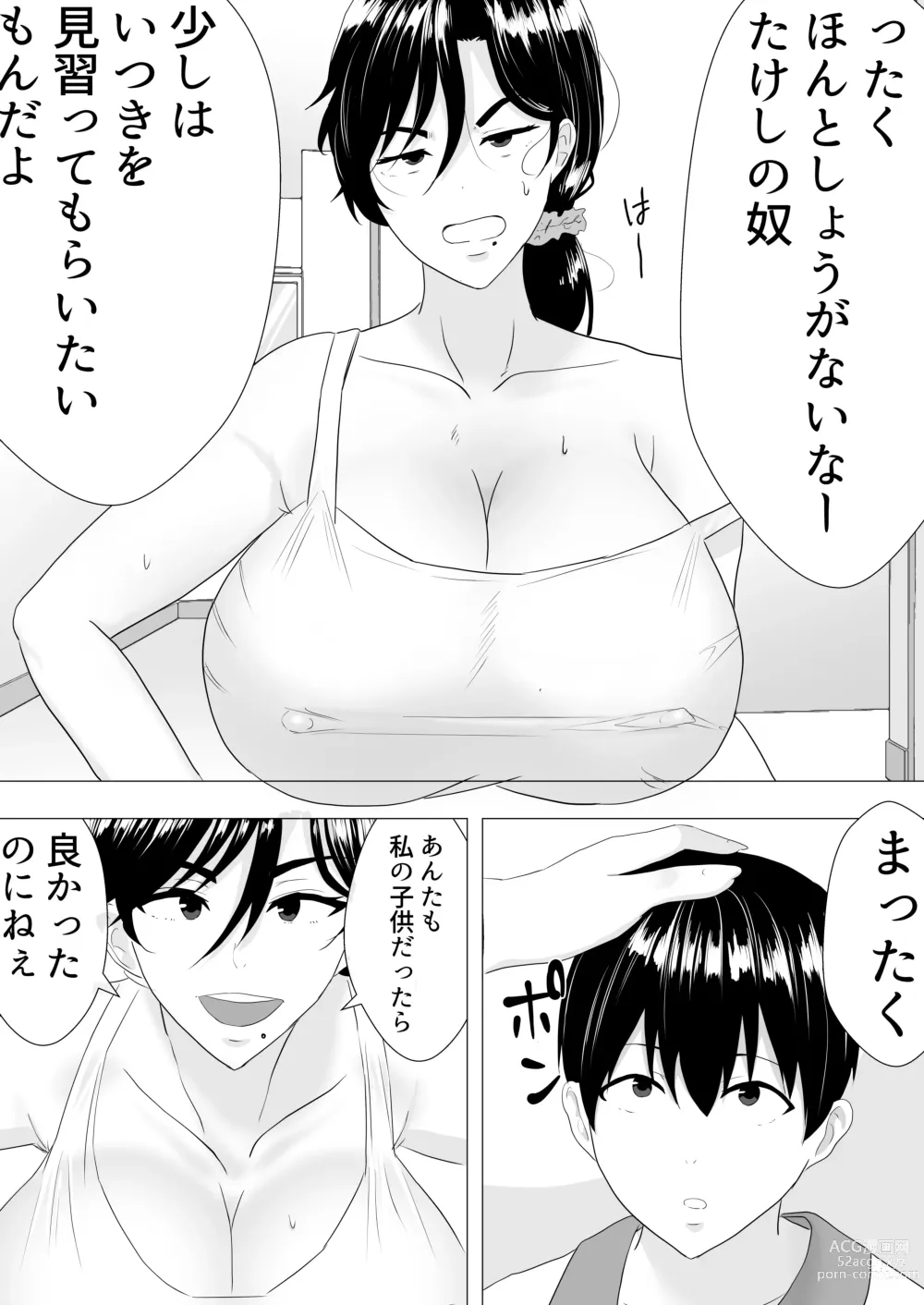 Page 6 of doujinshi Kimottama Kaa-chan ~Genki Mama ga Boku no Dekachin ni Ochiru made~