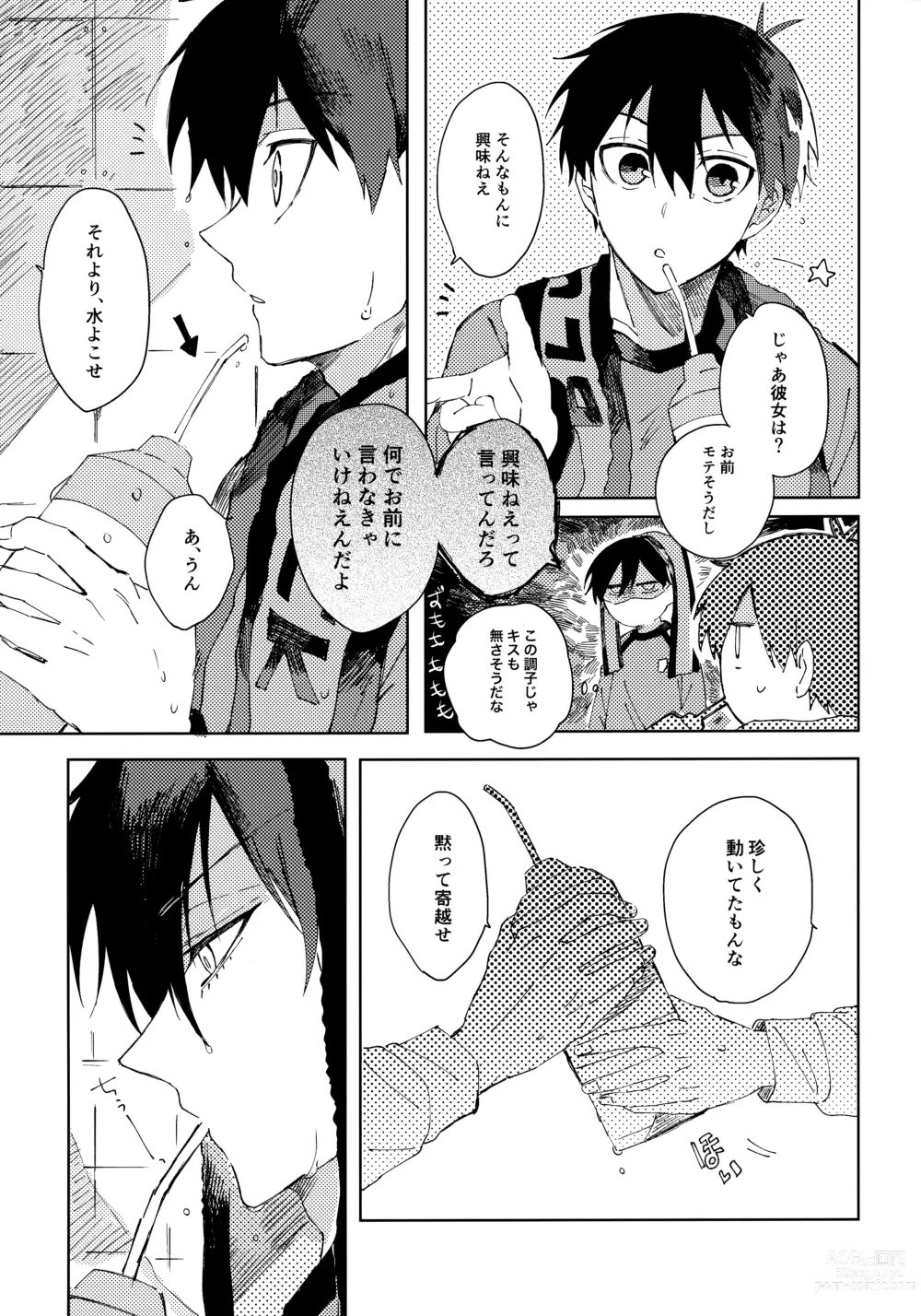 Page 10 of doujinshi Seishun-tte Donna Aji？