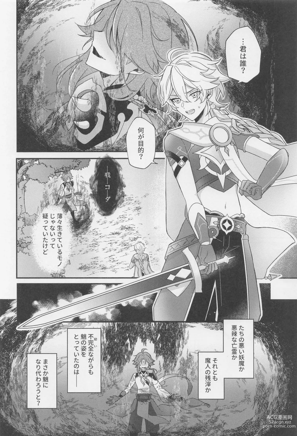 Page 21 of doujinshi Kimi o Wazurau
