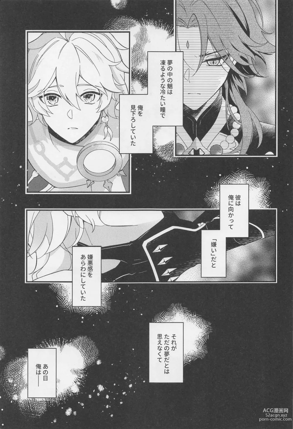Page 4 of doujinshi Kimi o Wazurau