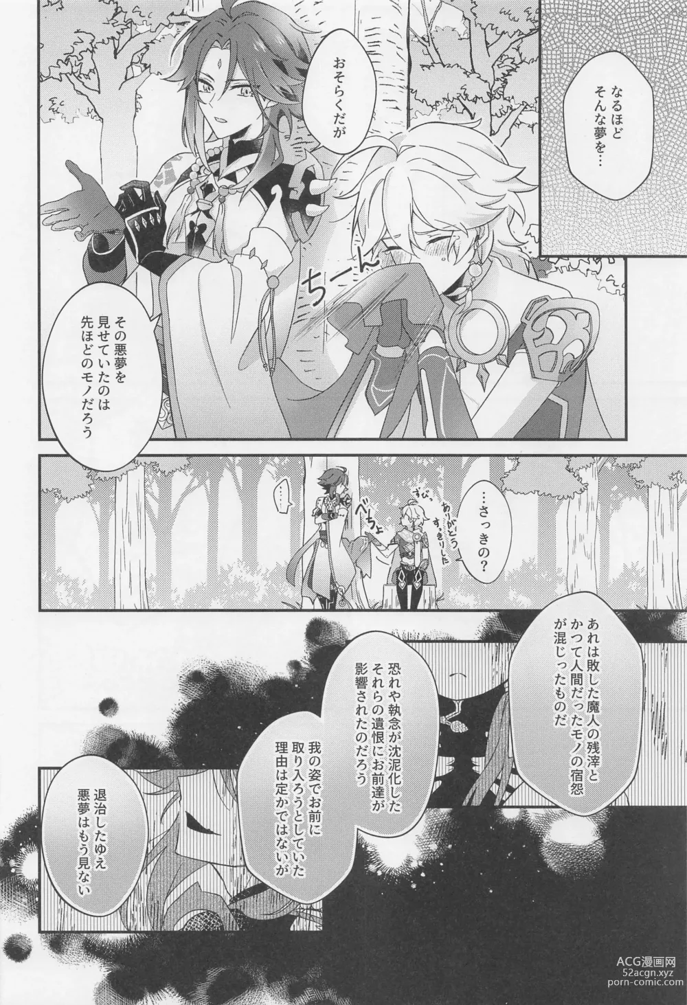 Page 35 of doujinshi Kimi o Wazurau