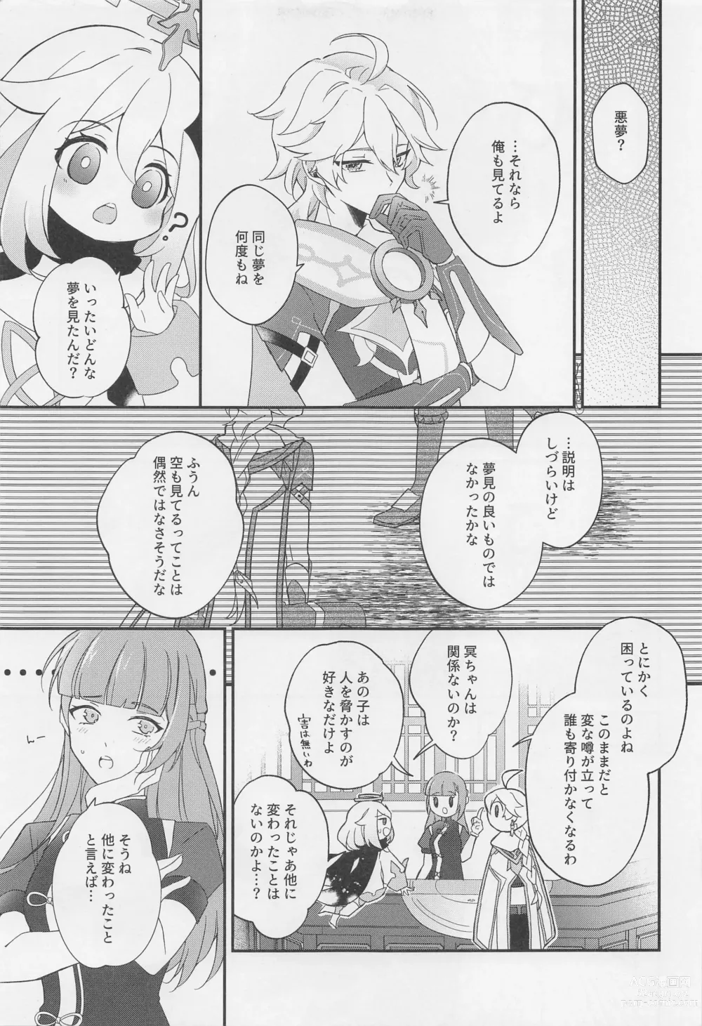 Page 8 of doujinshi Kimi o Wazurau