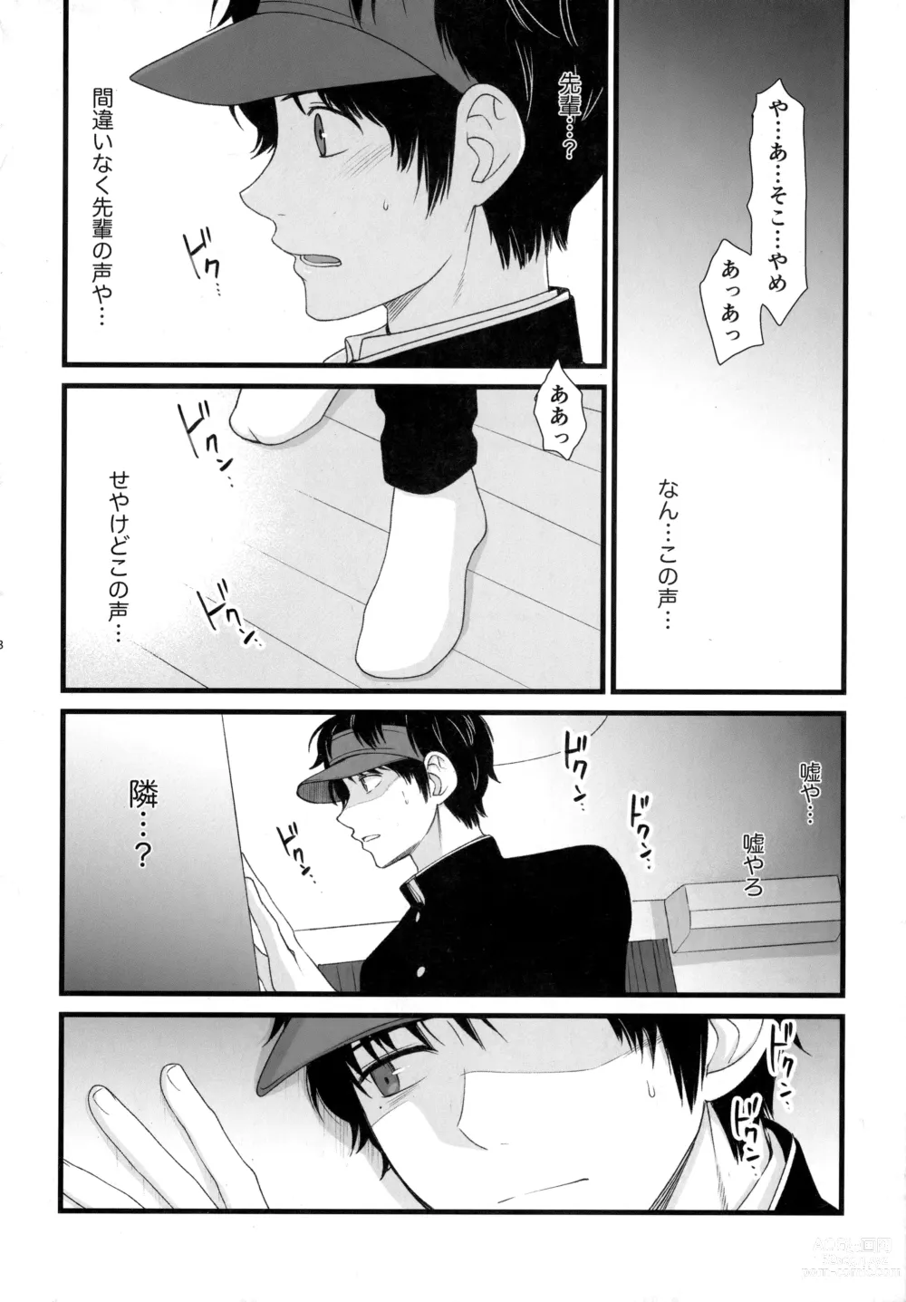 Page 7 of doujinshi Senpai wa, Ore no mon nande