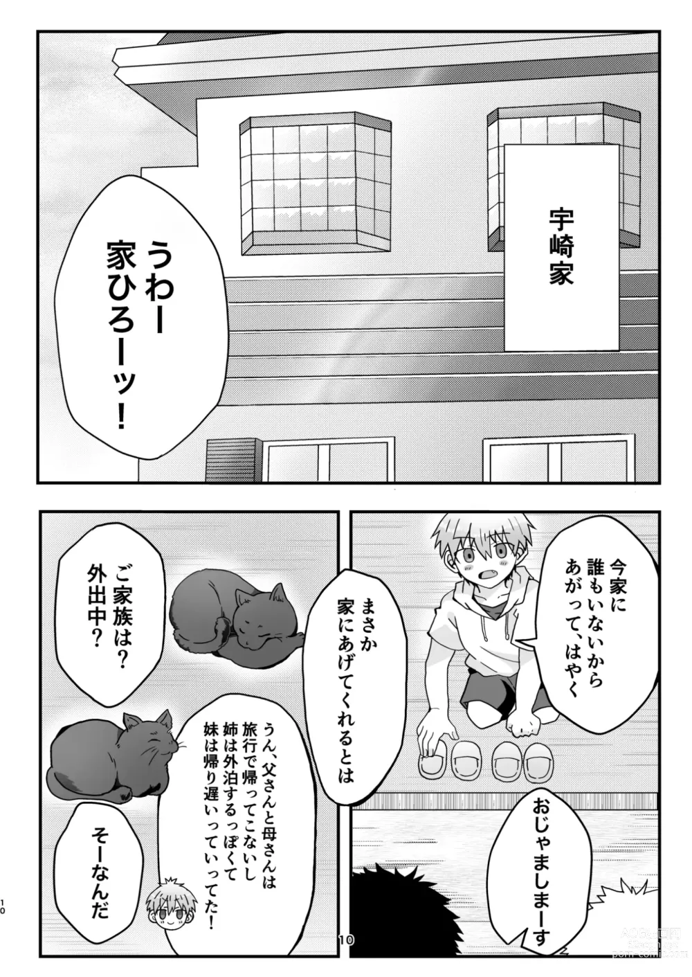 Page 9 of doujinshi Uzaki-kun wa Motto Asobitai!!
