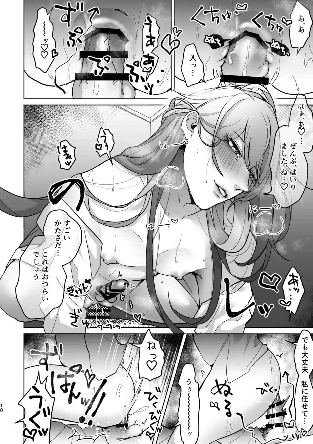 Page 17 of doujinshi ] Kimi ga Nozomu Kotonara, Nandemo ~Ore to Jakurai to Chijo Isha AV~