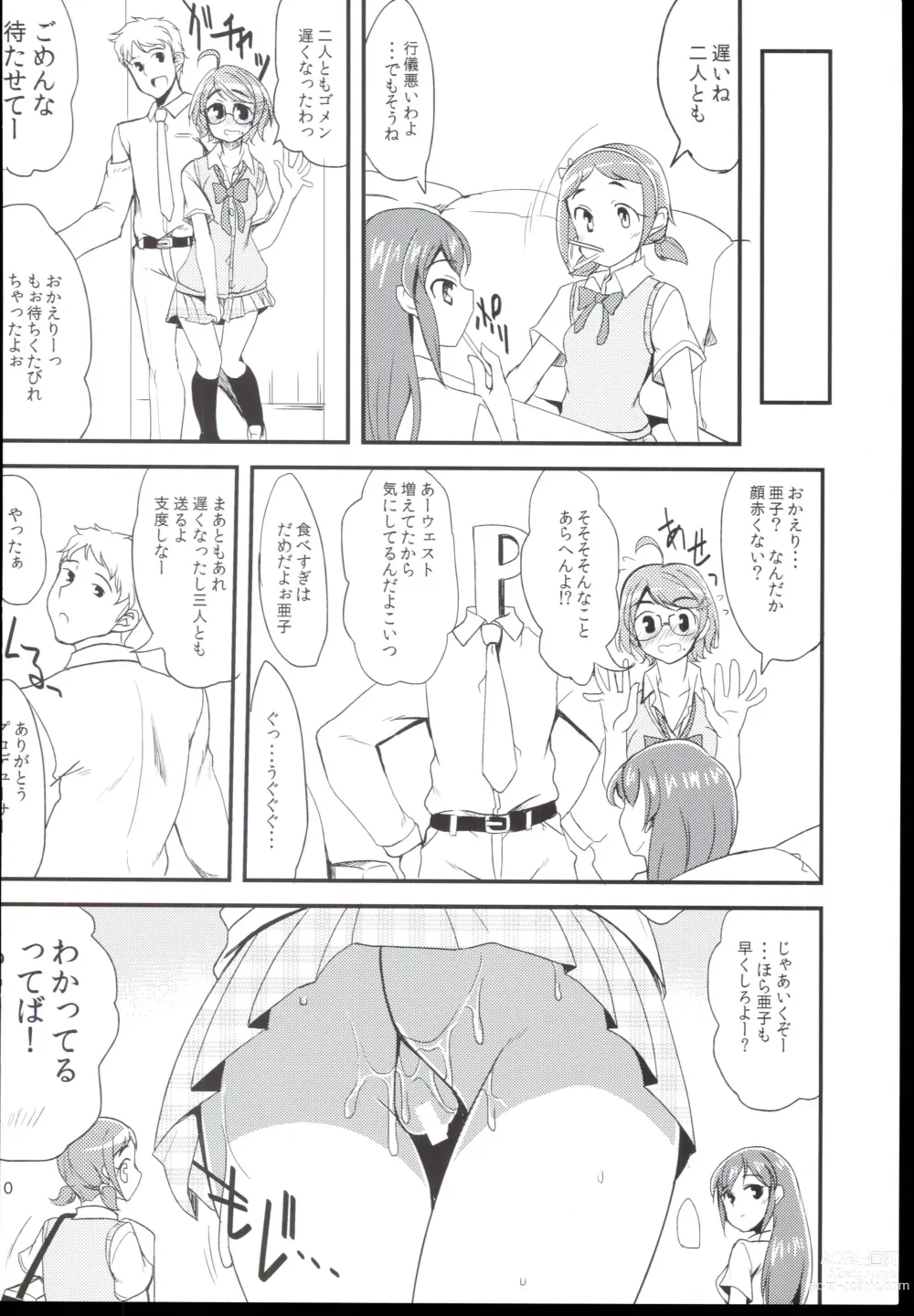 Page 10 of doujinshi Futari no Kankei.