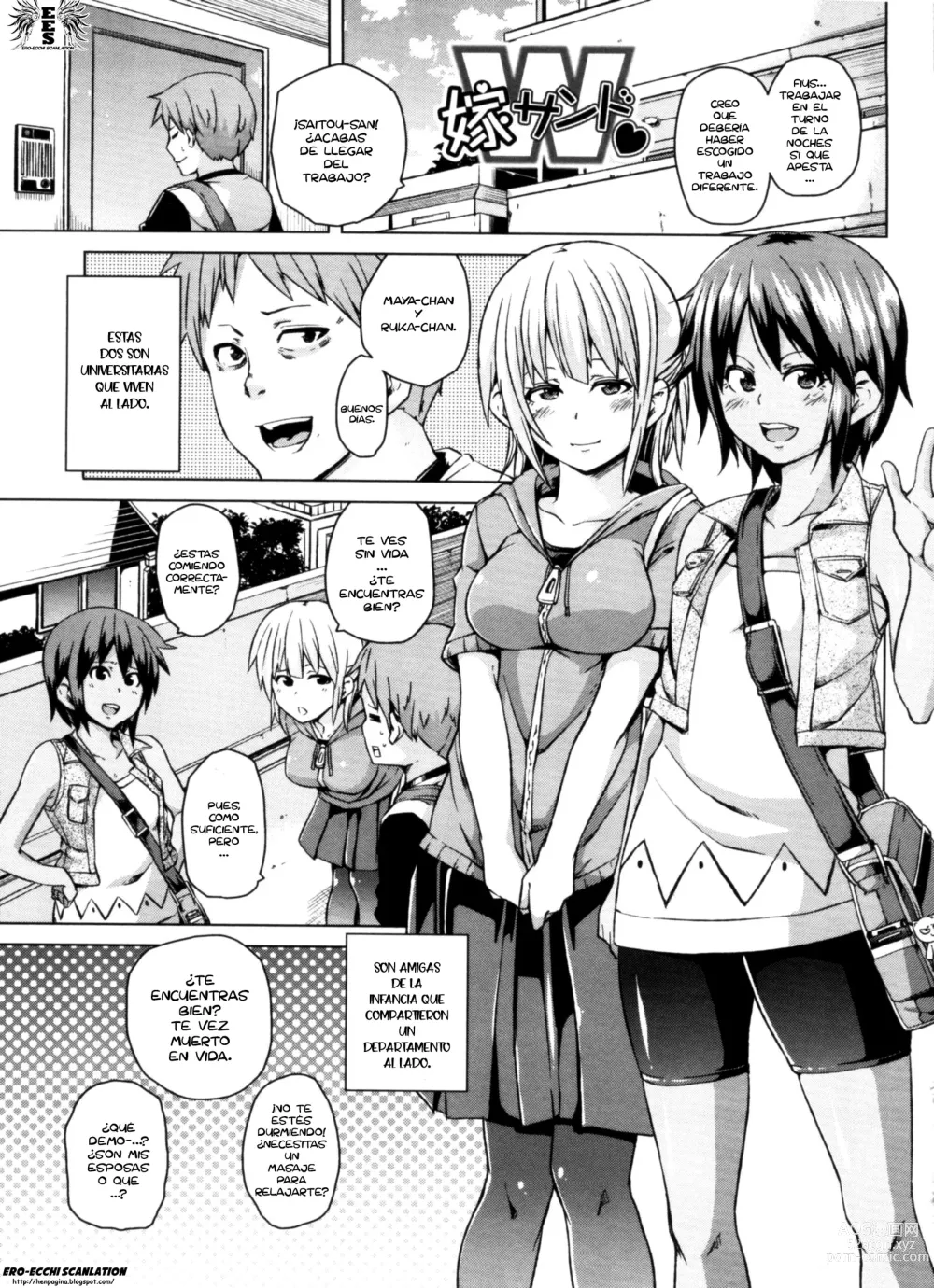Page 10 of manga Double Yome Sand